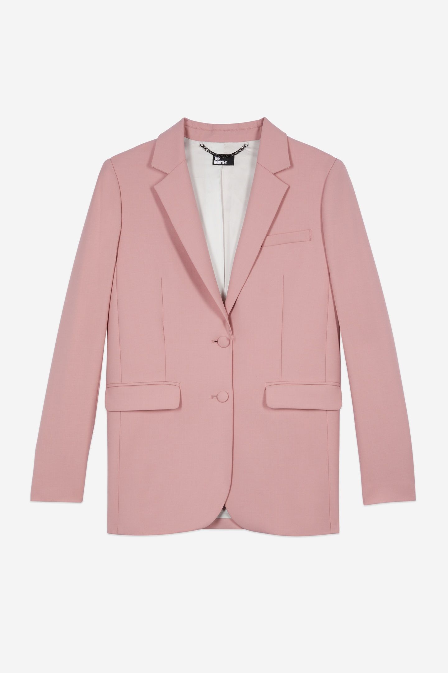 WITH FABRIC-COVERED BUTTONS PASTEL PINK 5