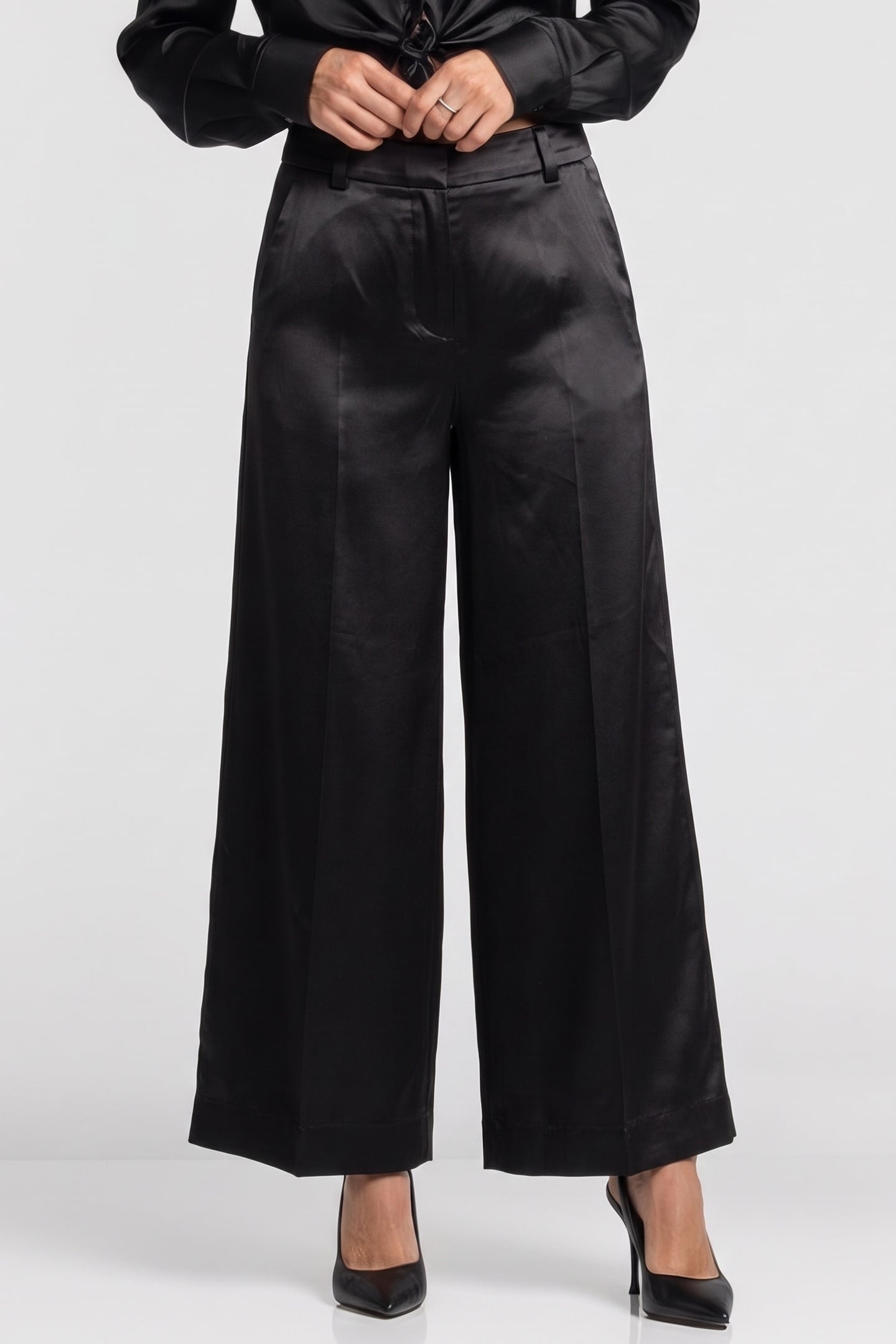 ERIKA SATIN PRESS GREY 1
