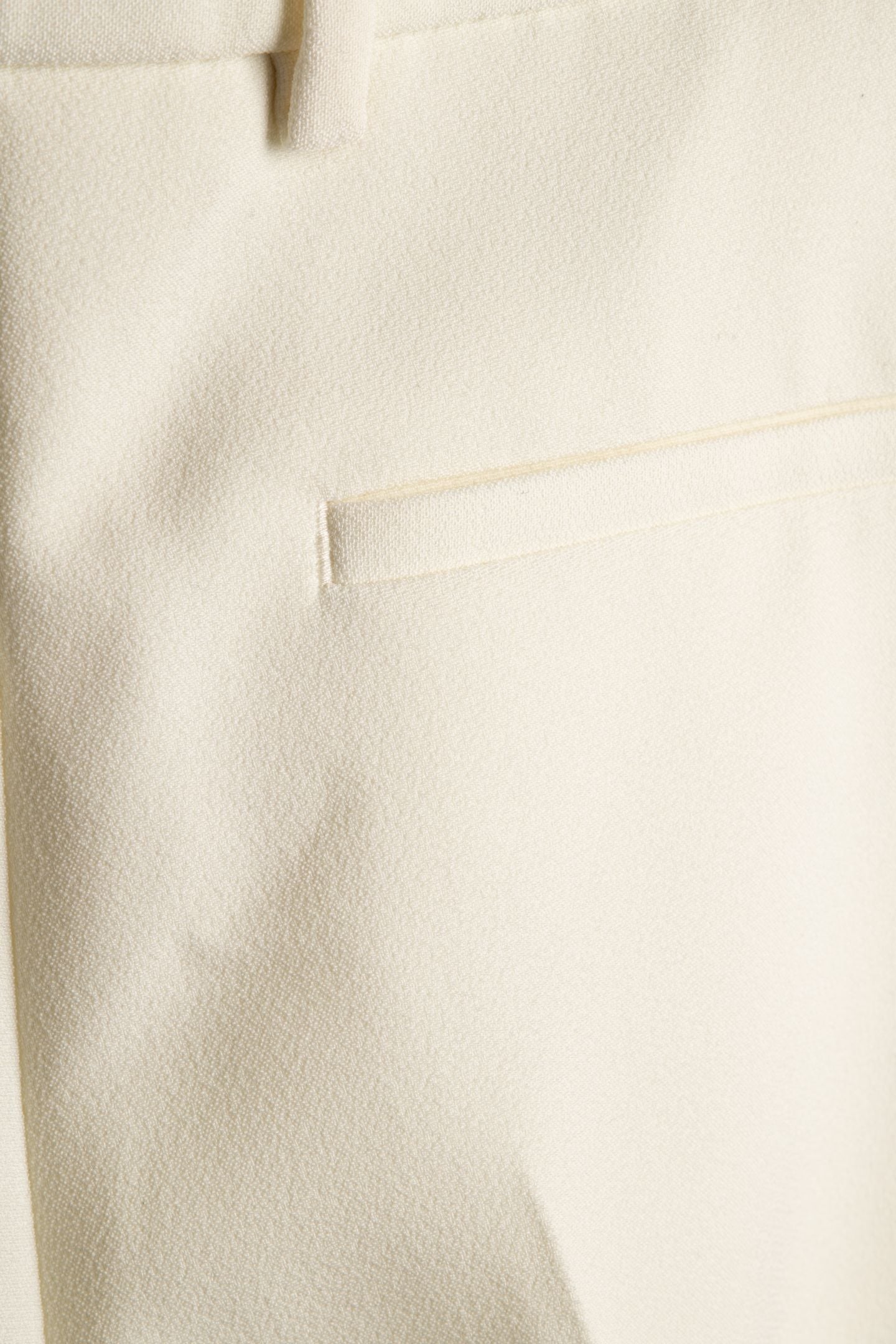 PANTALON COSTUME WIDE ECRU 4