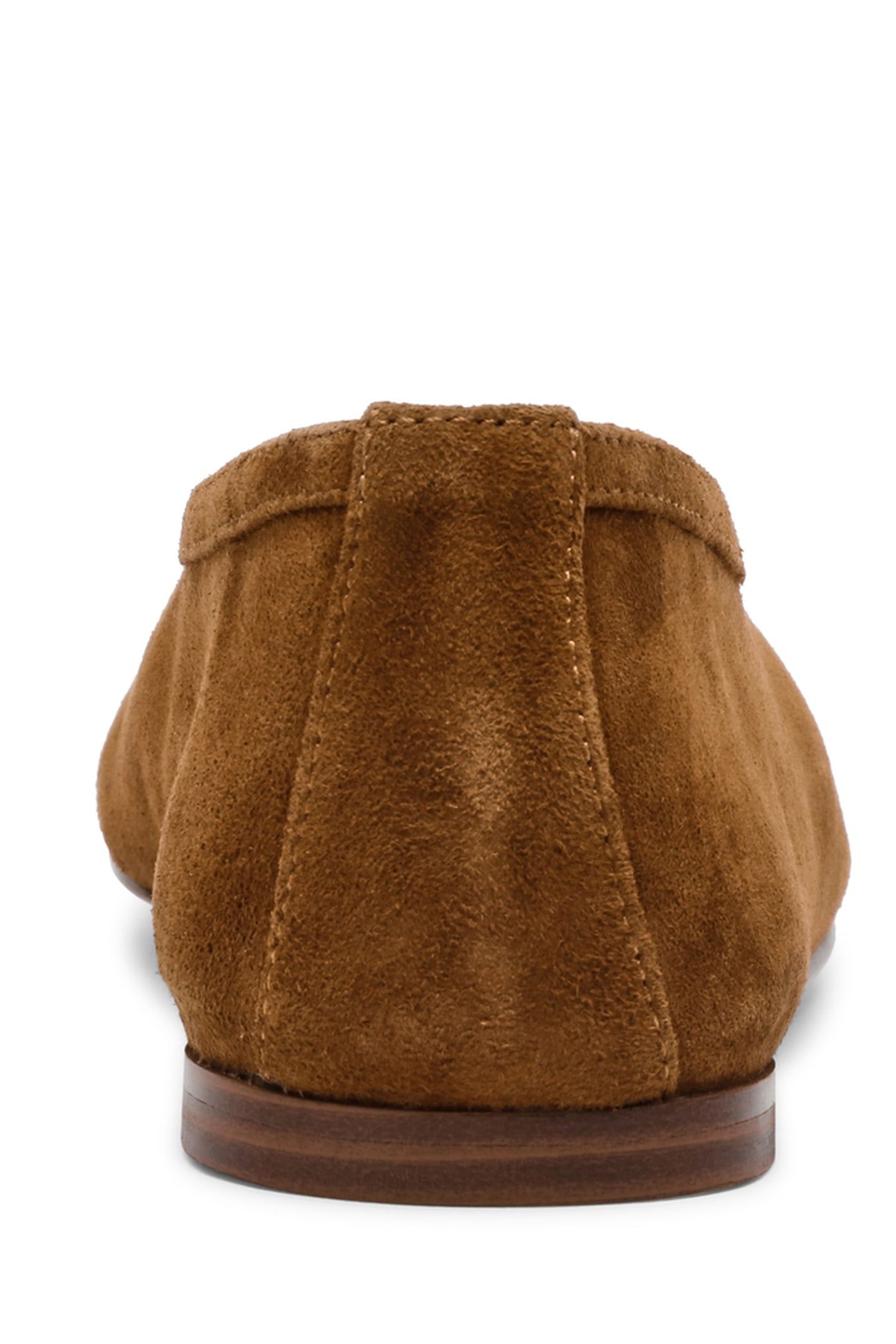 LENI FLAT SHOES CHESTNUT SUEDE 5