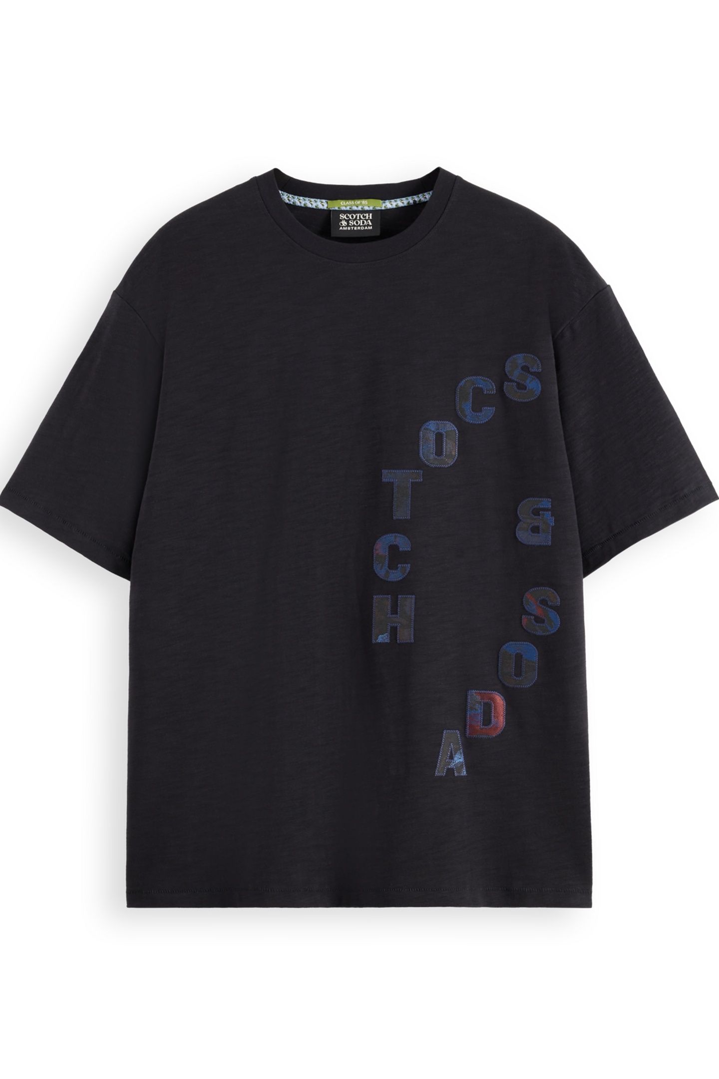 LOOSE FIT APPLIQUE T-SHIRT METEORITE 3