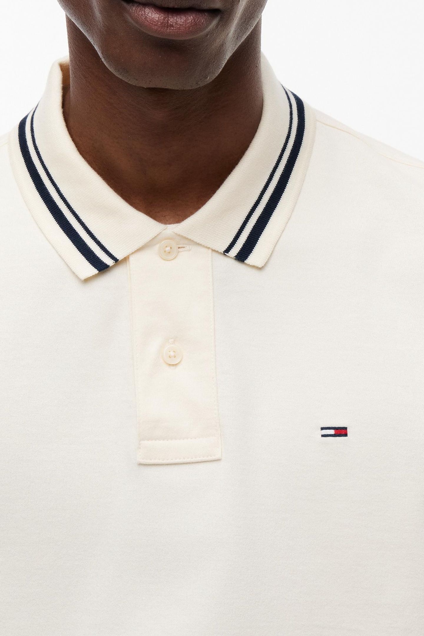 REGULAR TIPPED POLO CREAM 5