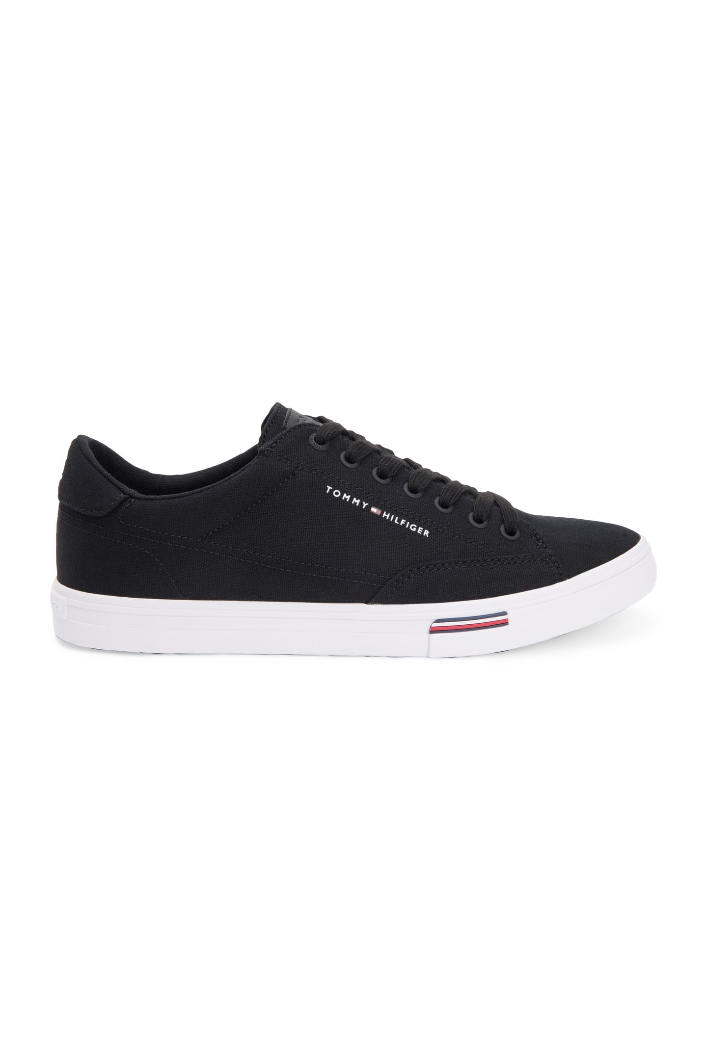 CANVAS SIGNATURE MIDSOLE TRAINERS BLACK 1