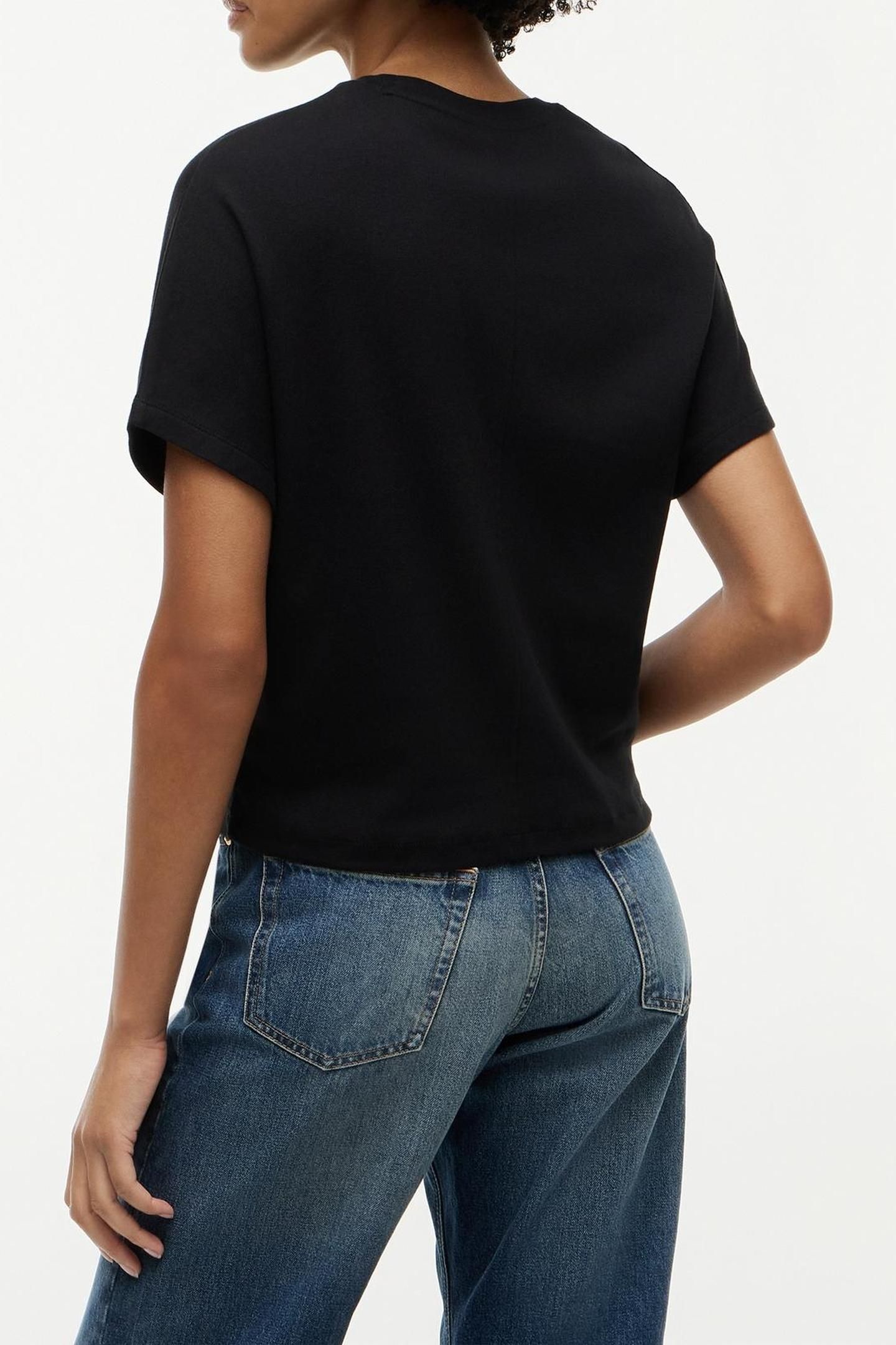 CODY REGULAR BATWING C-NECK BLACK 2