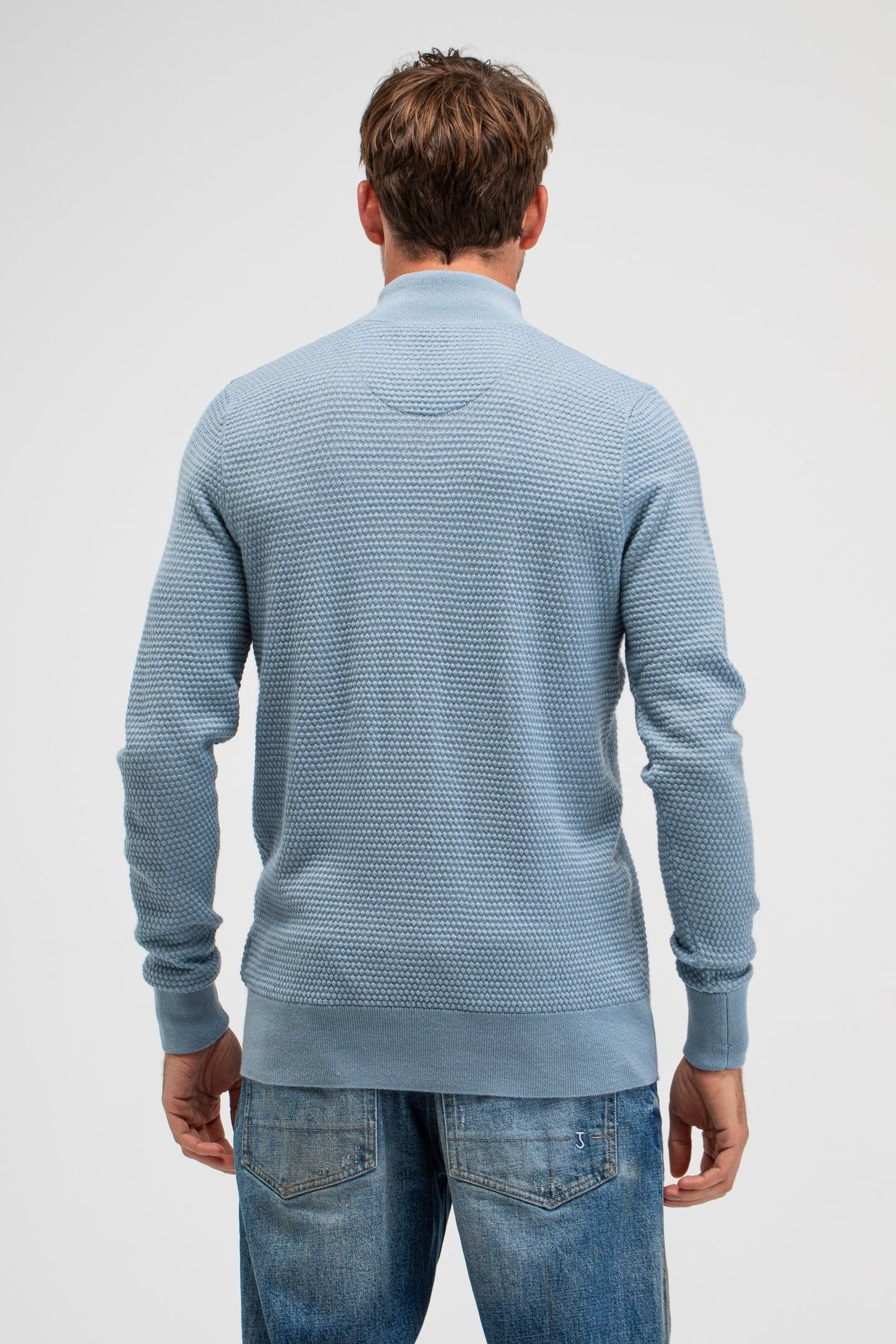STRUCTURE HALFZIP HORIZON BLUE 2