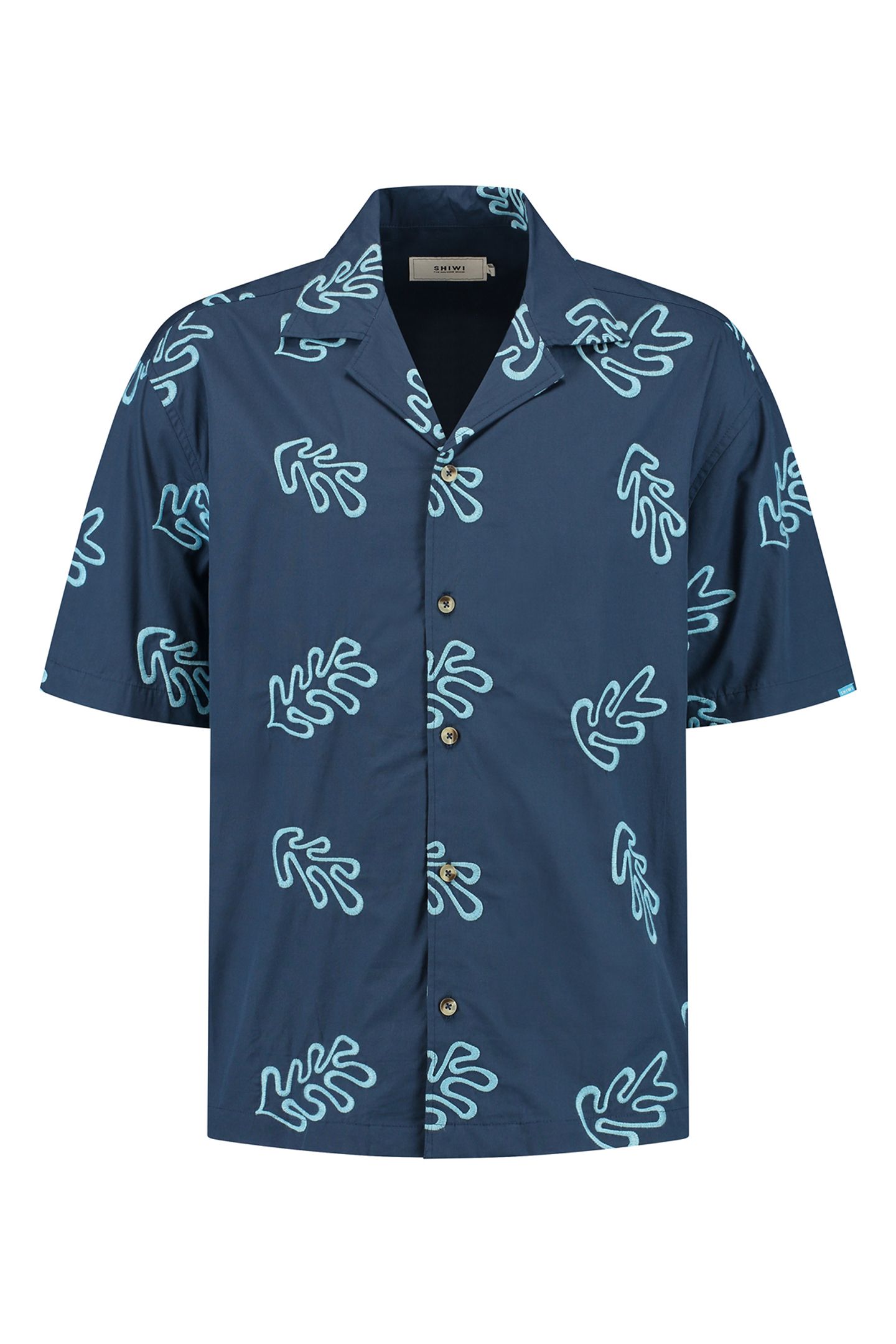 MEN SHORTSLEEVE REEF EMBROIDERY ROYAL BLUE 6