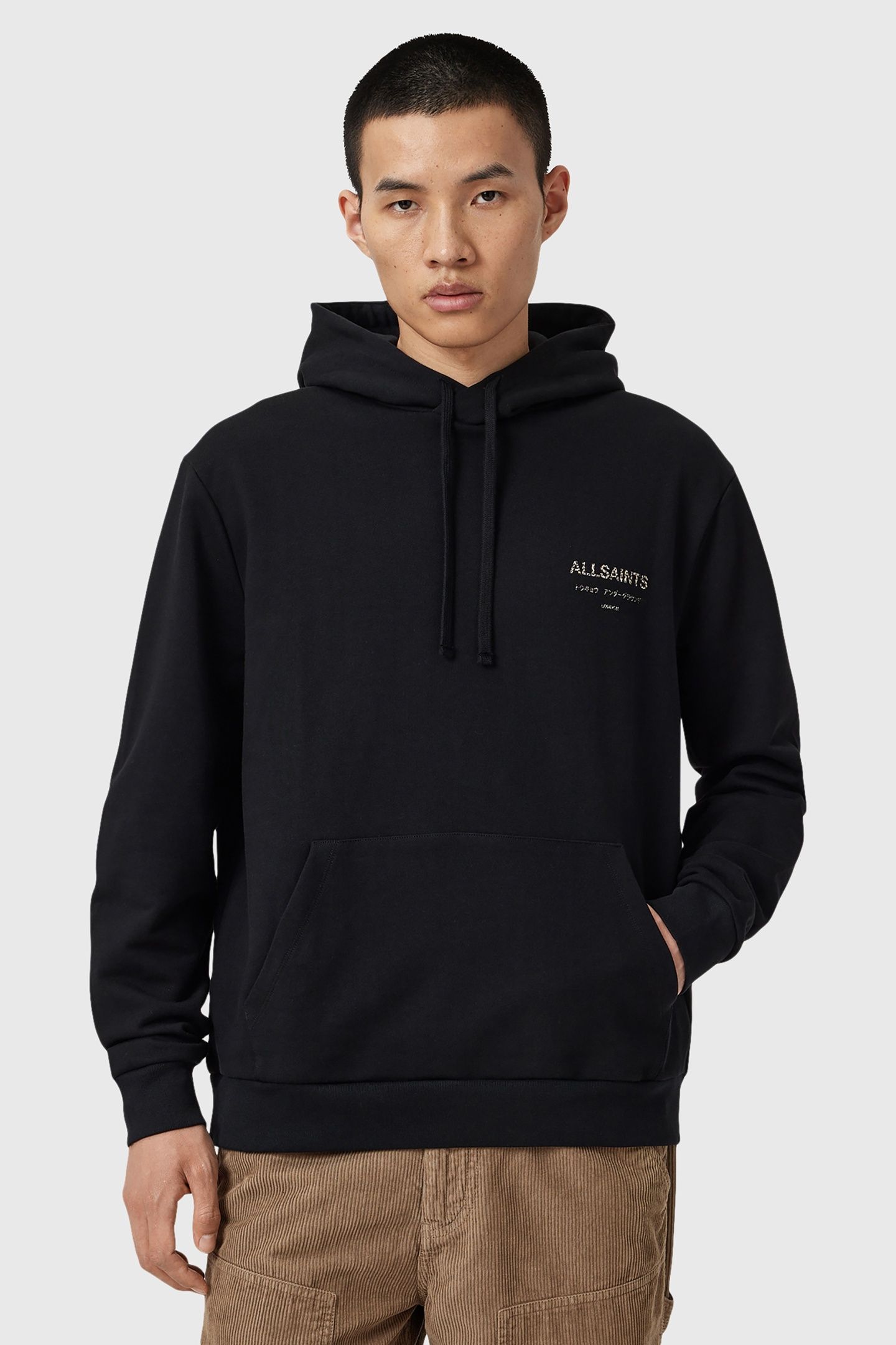 UNDERGROUND OTH HOOD JET BLACK/LEOPARD 4