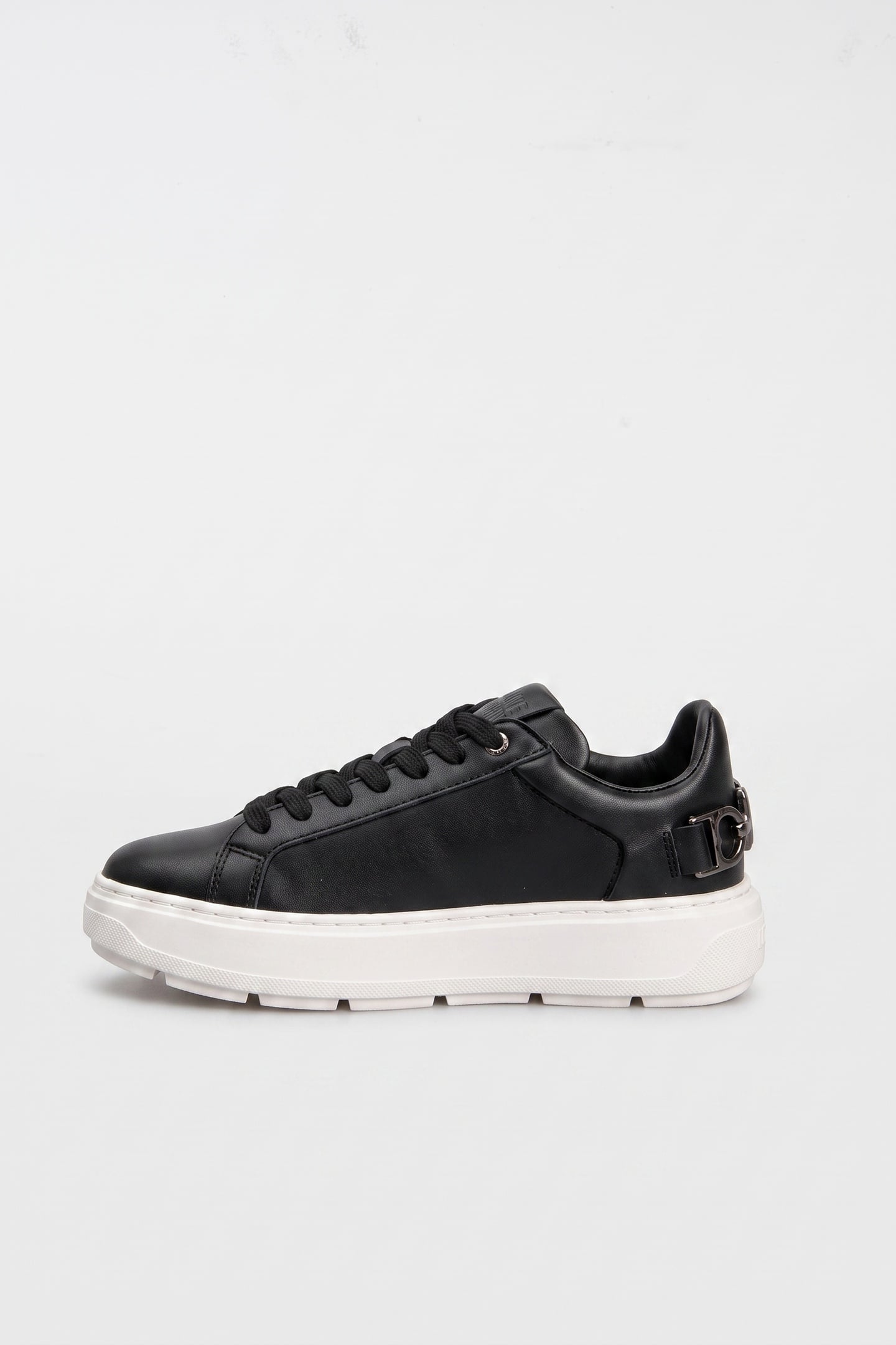 BOLD LOVE CALFSKIN SNEAKERS BLACK 2