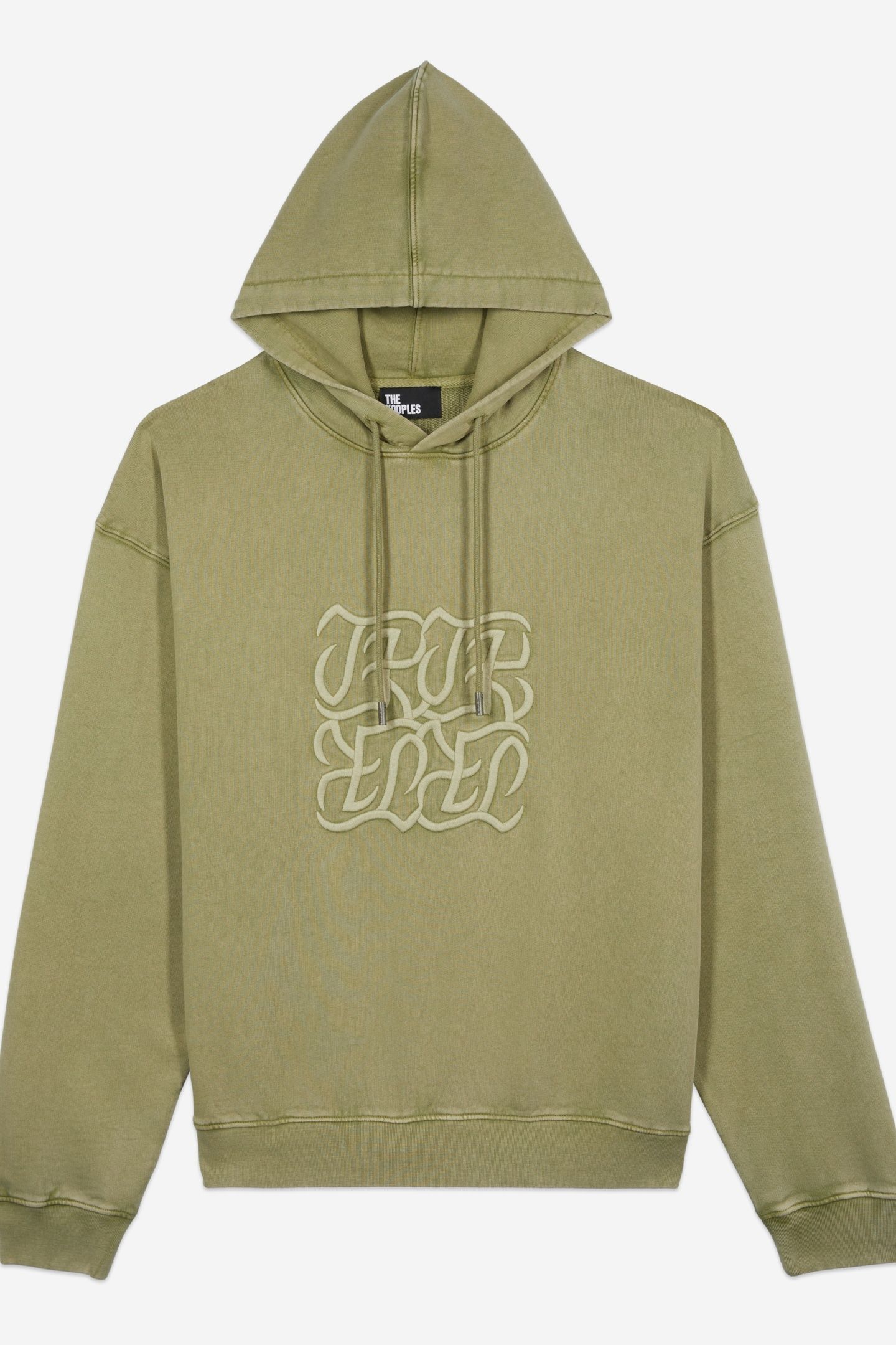 TK ACID EMBROIDERED SWEATSHIRT KAKI GREY 5