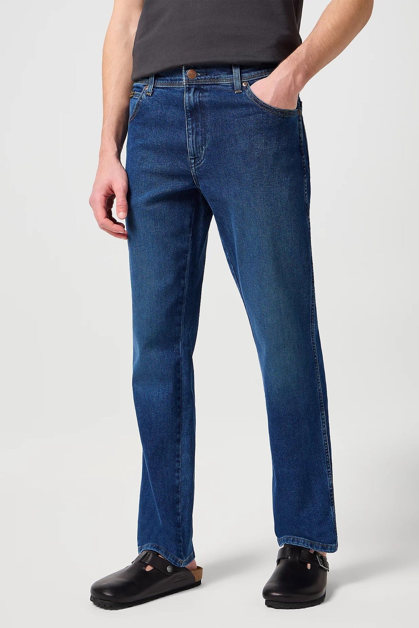 TEXAS THE ROCK DENIM BLUE JEANS 1