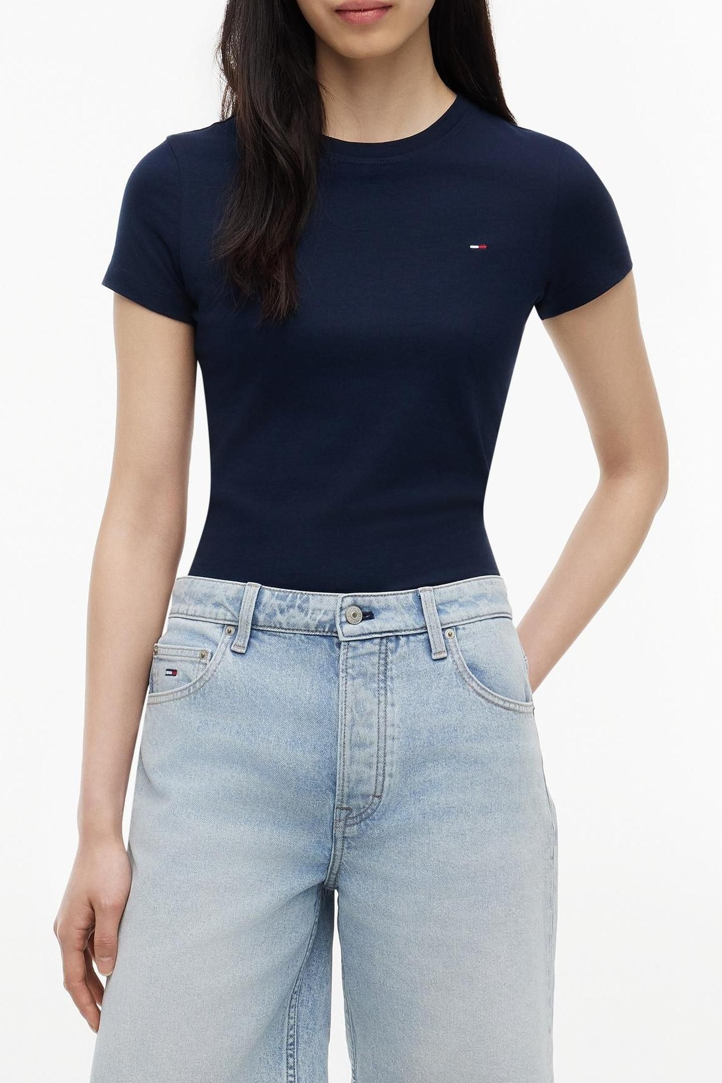 2-PACK C-NECK TEE DARK NIGHT NAVY/AMARYLLIS RED 3