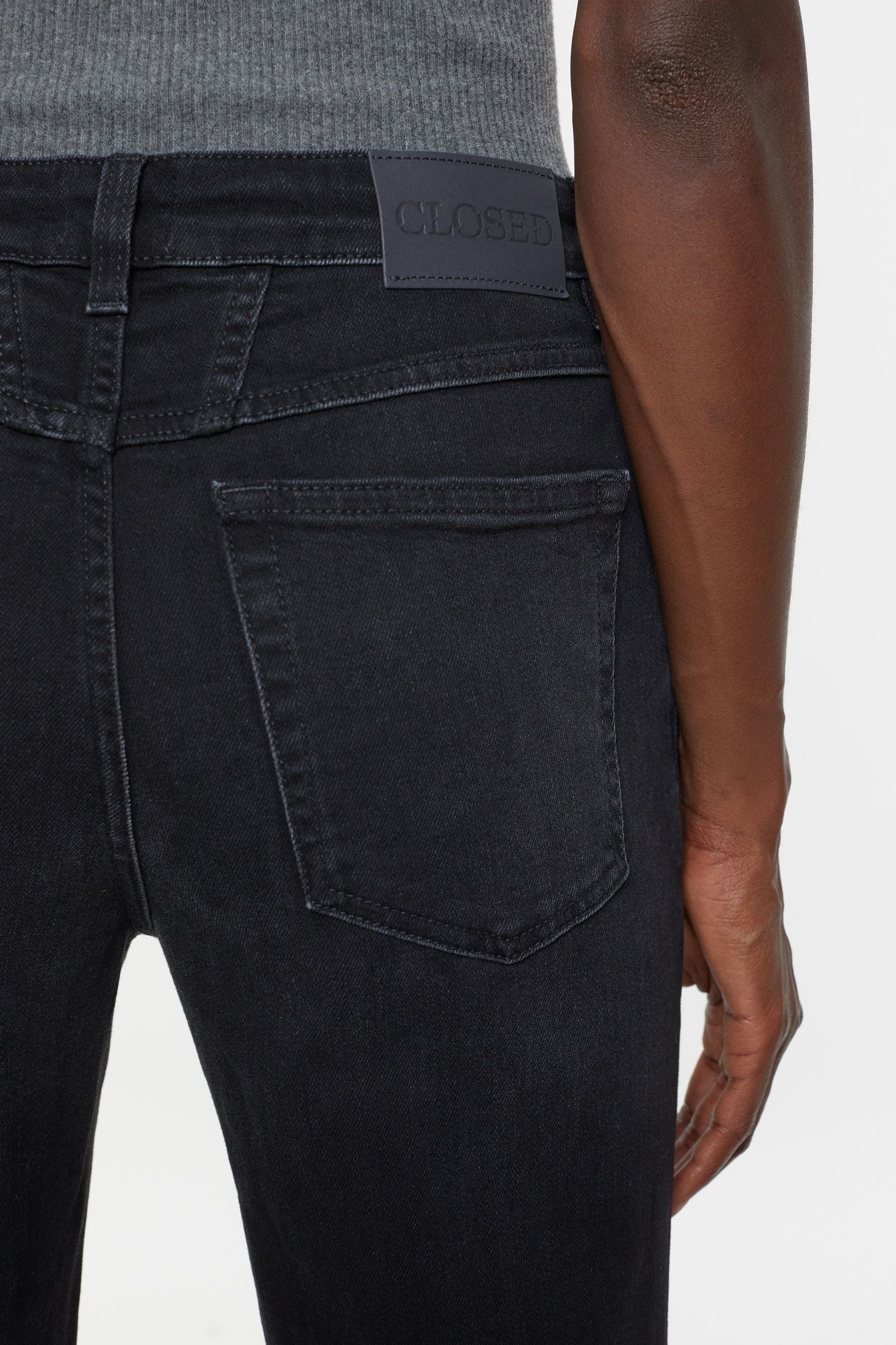 GILLAN JEANS DARK GREY 8