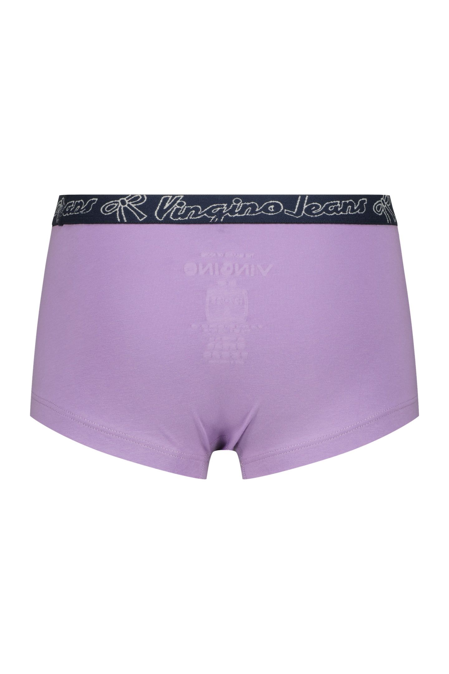 GIRLS BOW 3PACK HIPSTER GREY MELEE 8