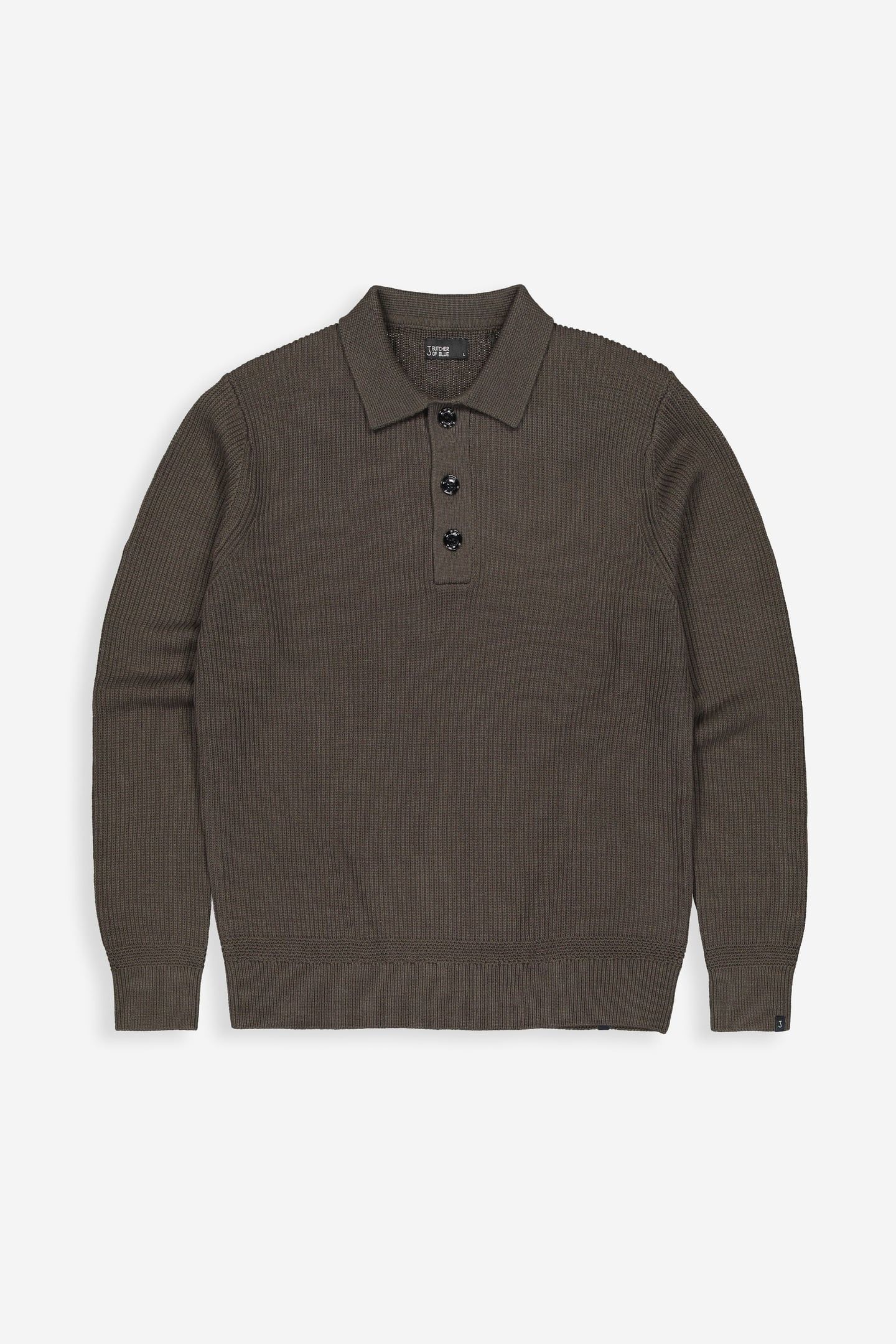 GALWAY POLO LS MOCHA BROWN 3