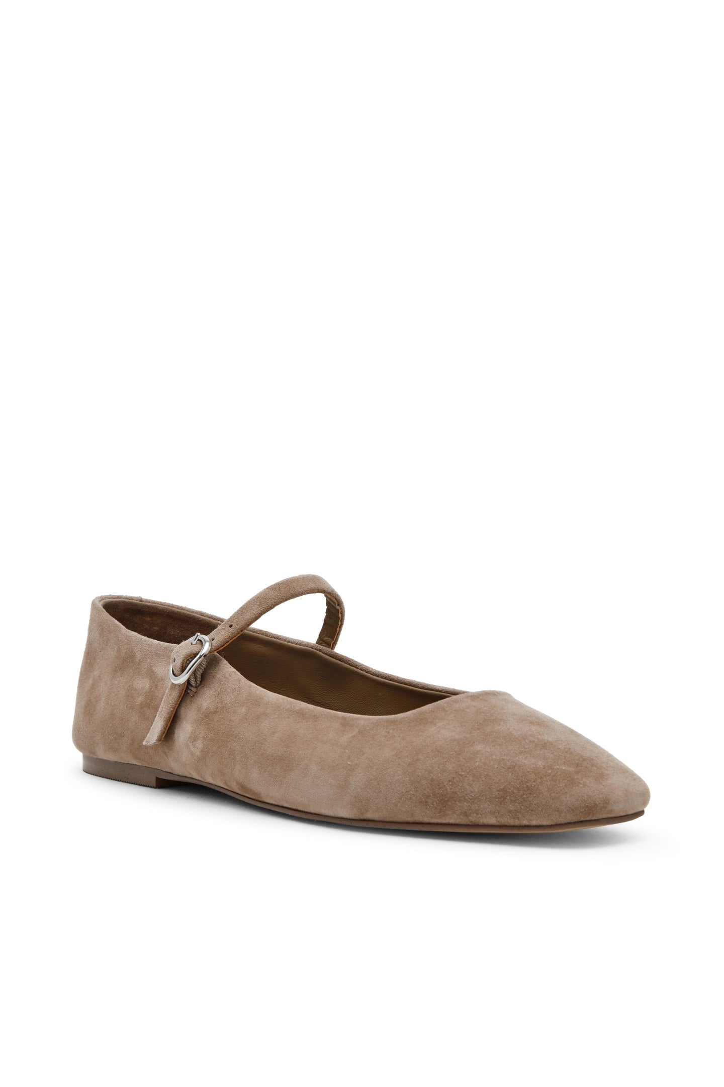 MAPLE FLAT SHOES TAUPE SUEDE 2