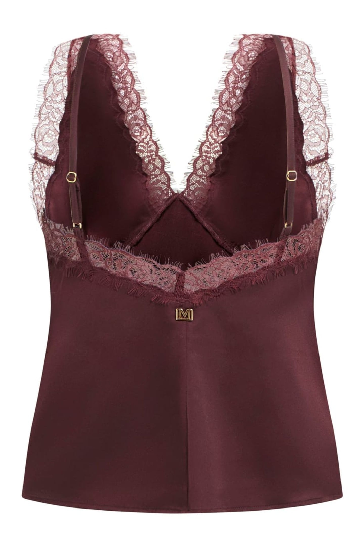 JAEL V NECK SL CAMI REGAL PLUM 5