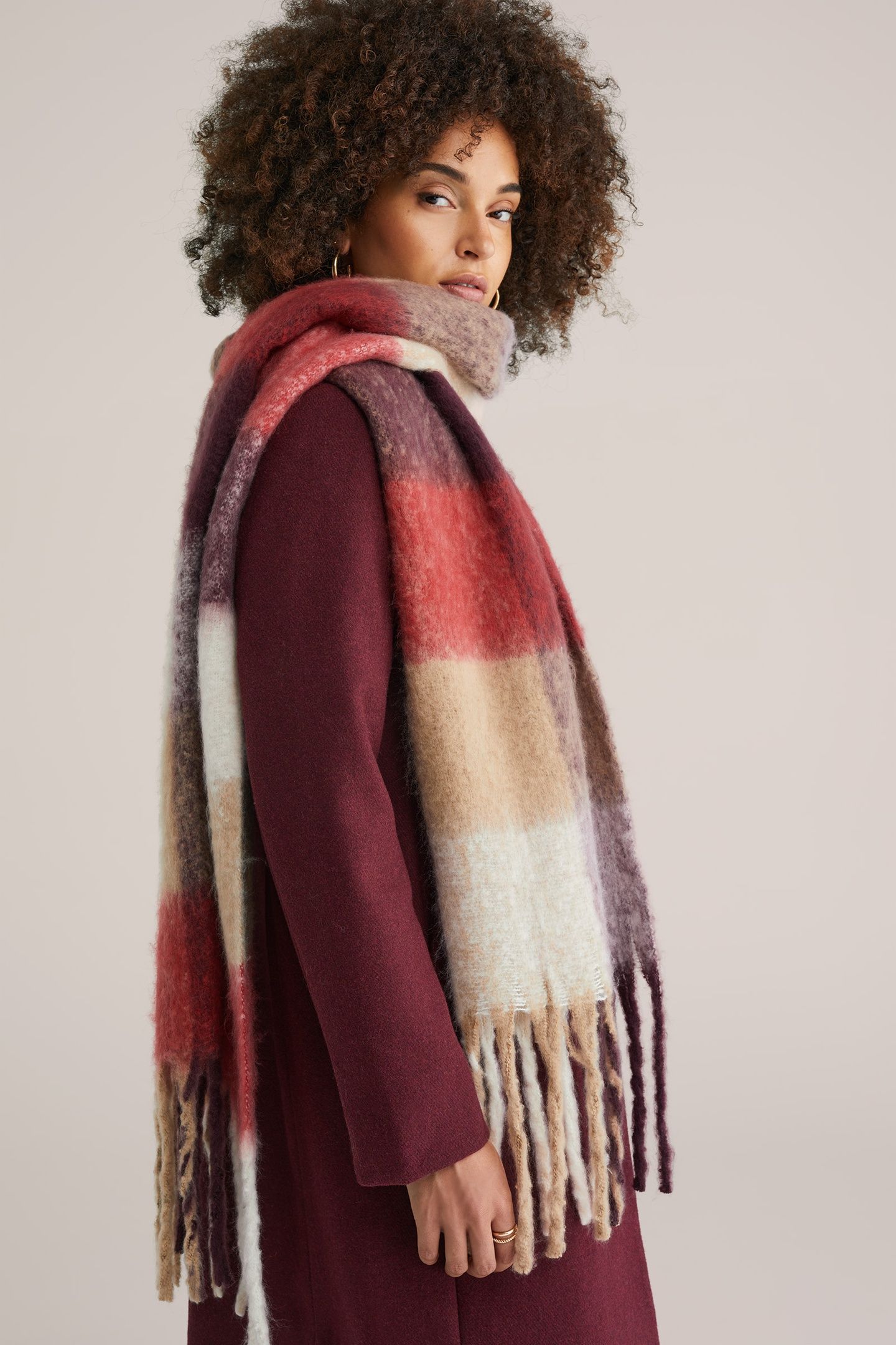SCARF OUTDOOR RED 1