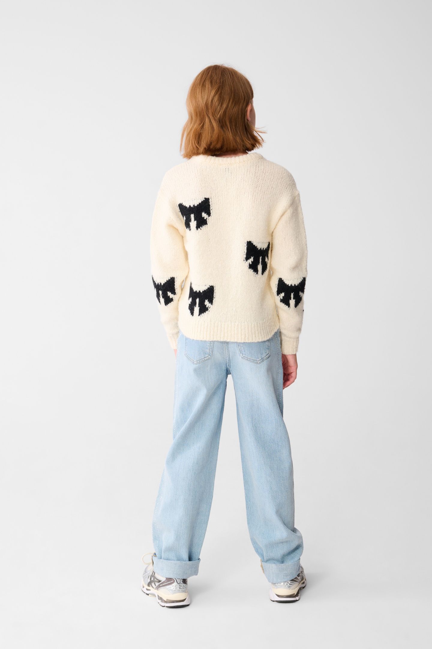 GAM-SBFUN BOW KNIT OFFWHITE 2