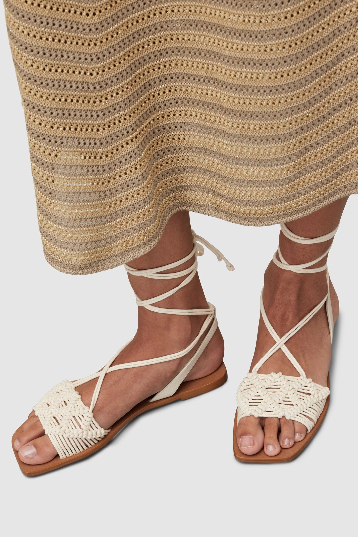 DONNA SANDAL CHALK WHITE 3