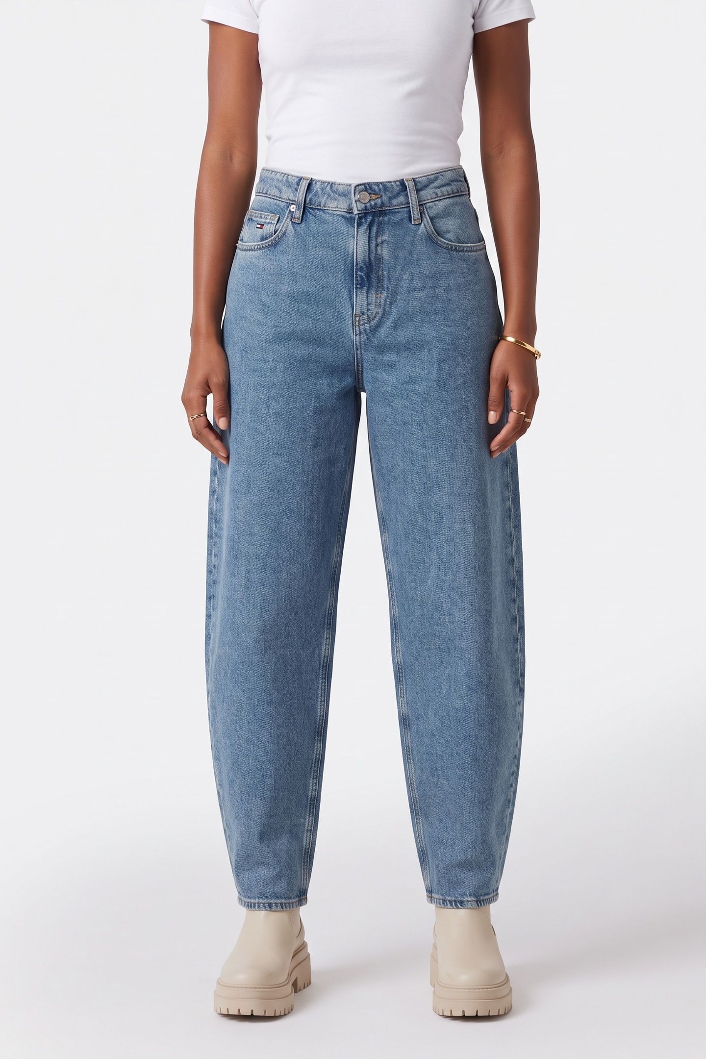 JEANIE BALLOON DENIM LIGHT 1