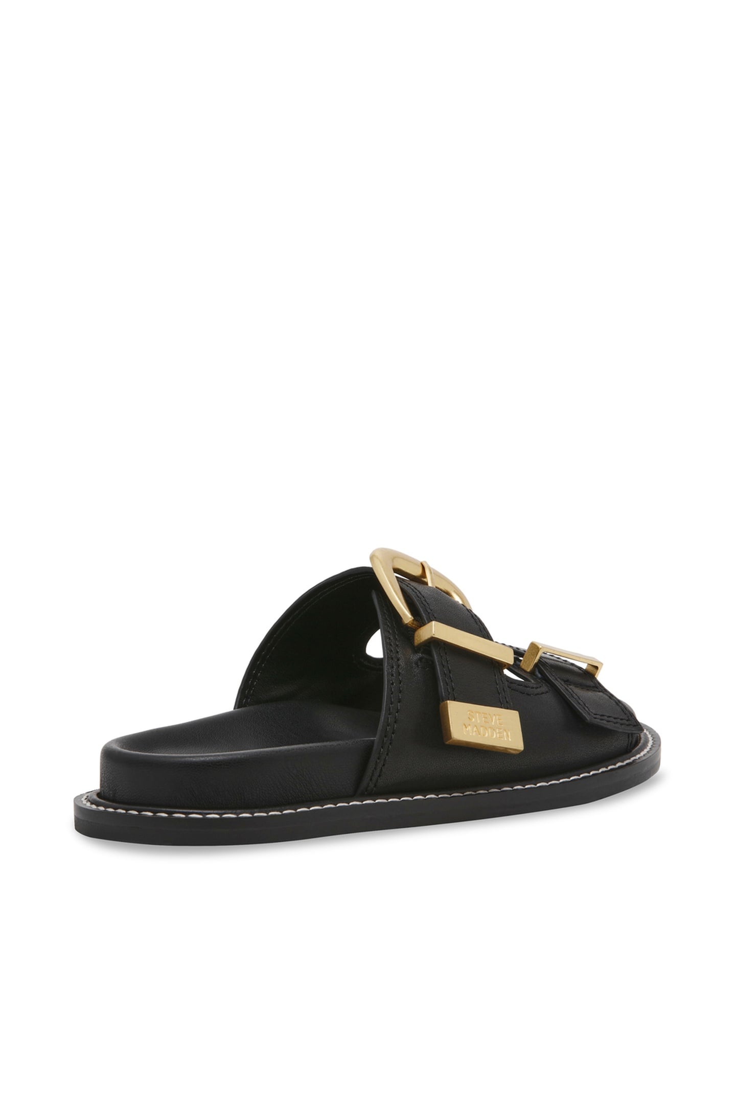 ARCH SLIDES BLACK ACTION LEATHER 3