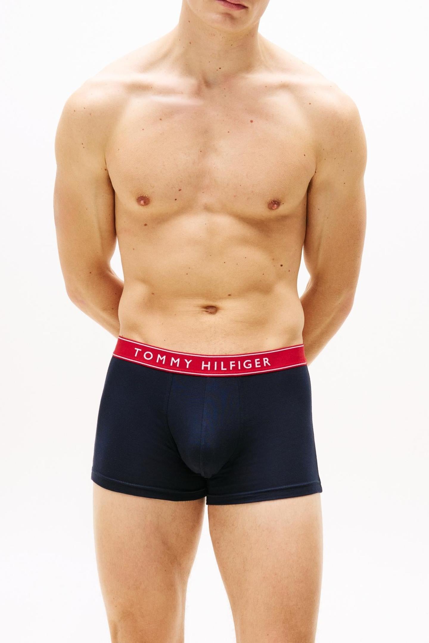 3-PACK TRUNK WAISTBAND TH WHT/MED RED/DSRT SKY 5