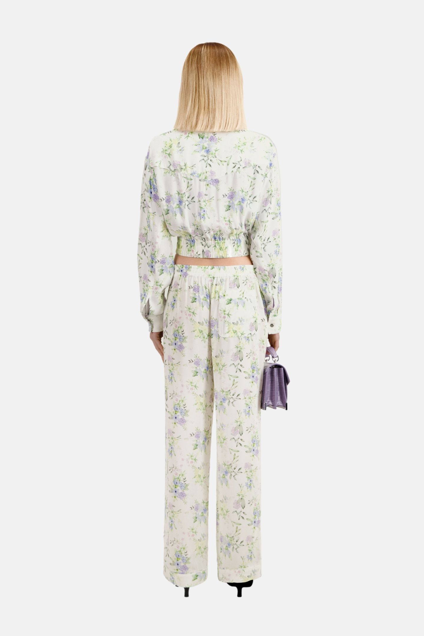 STRAIGHT-LEG TROUSERS LIGHTBLUE/WHITE 4