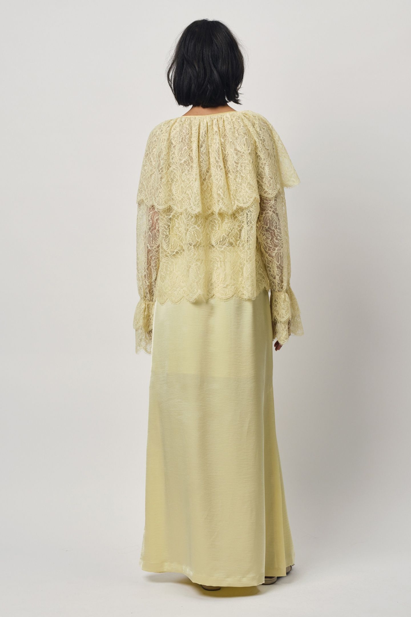 ZILAN BOHO DETAILED LACE TOP LIMONCELLO 4