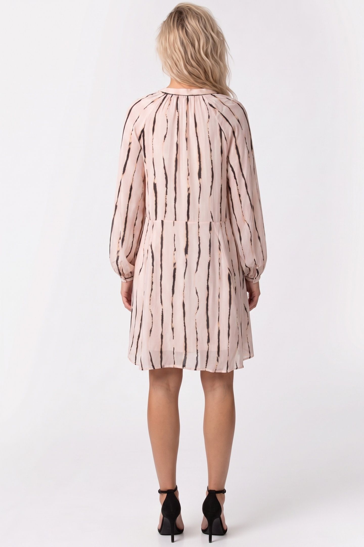 FREDRIKA AOP DRESS PINK 2