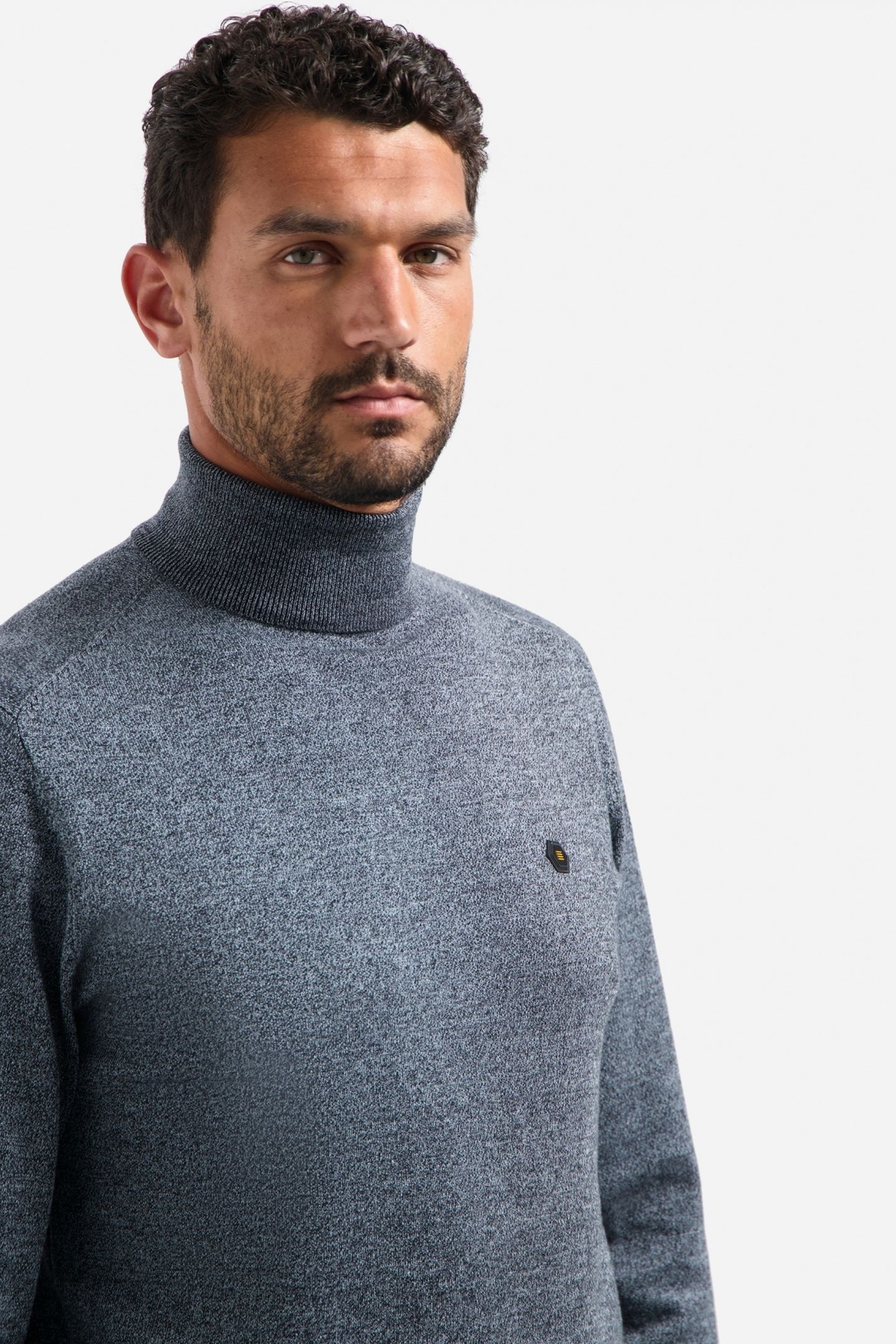 PULLOVER ROLL NECK DUSTY BLUE 3