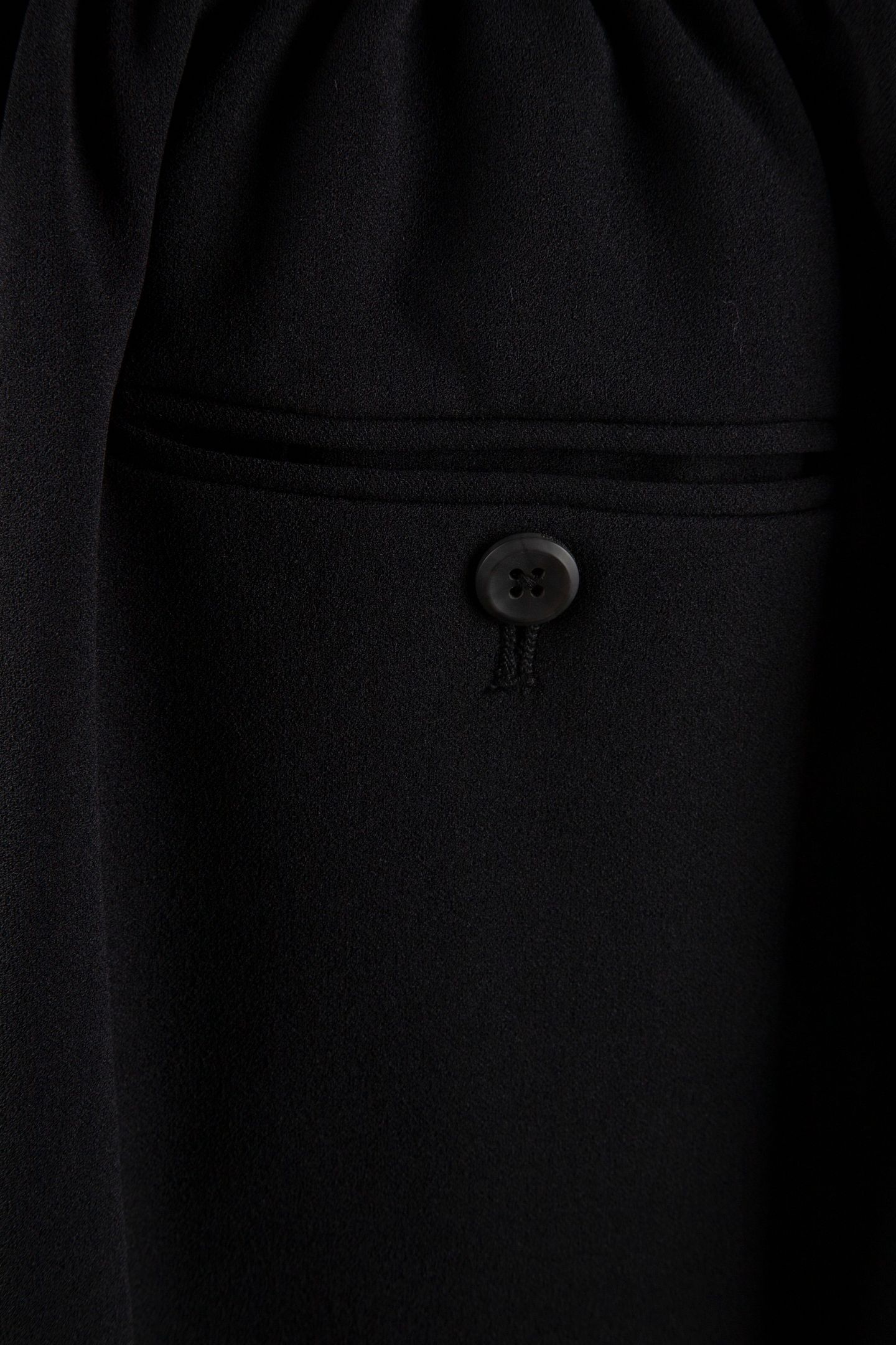 STRETCH CREPE TRAVEL TROUSER BLACK 4