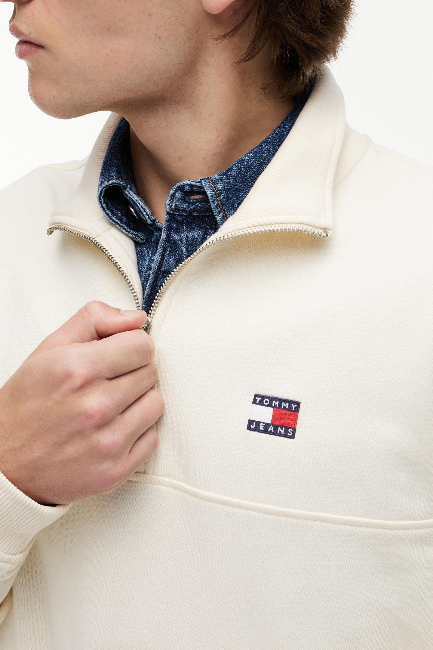 REGULAR BADGE QUARTER ZIP CALICO 5