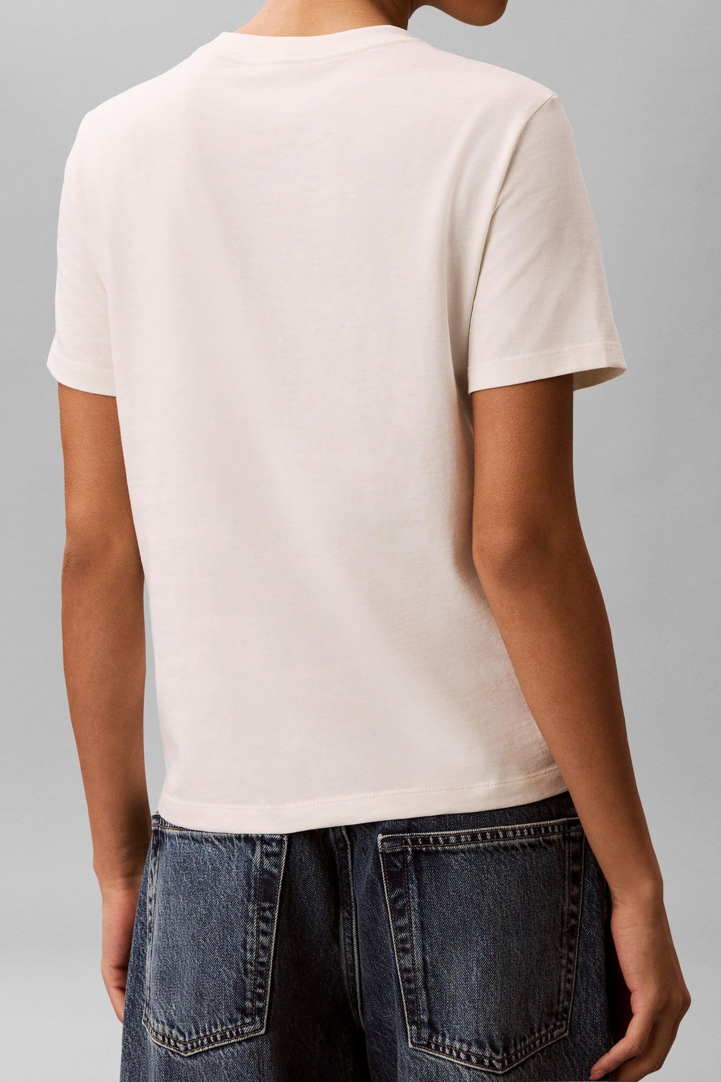 SHORT SLEEVE BABY TERRY HERO MONOGRAM TOFU 3