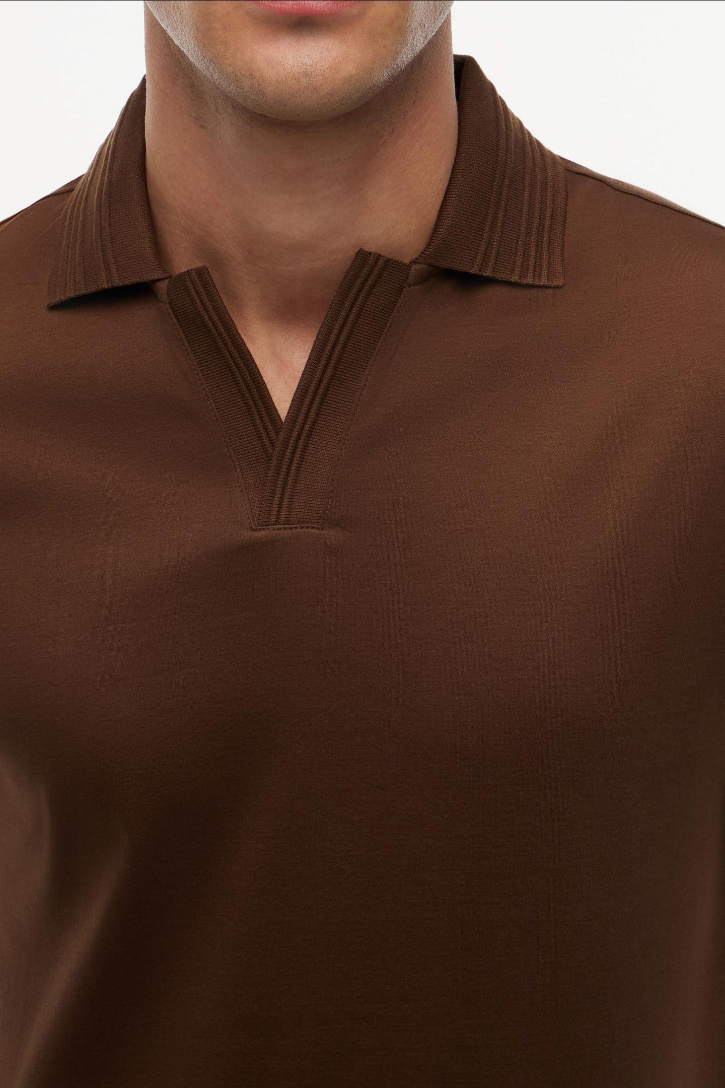 COLLAR SHIRT LEGACY BROWN 5