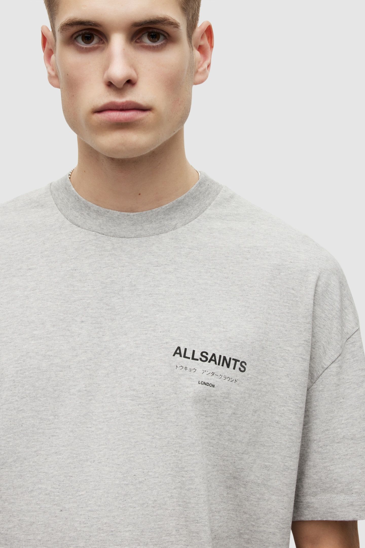 UNDERGROUND SS CREW GREY MARL 3