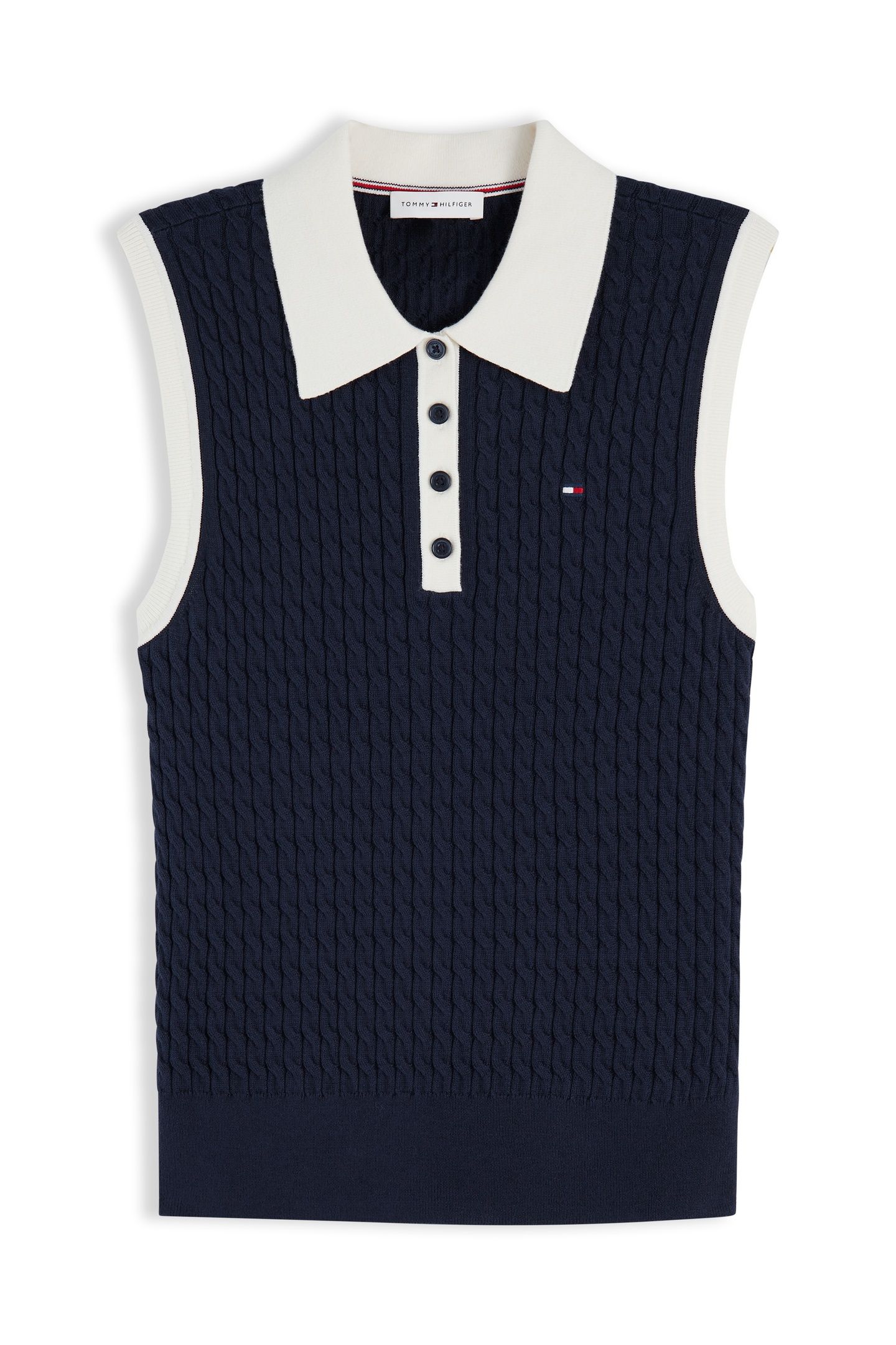 FINE CABLE SLEEVE DARK NIGHT NAVY 4