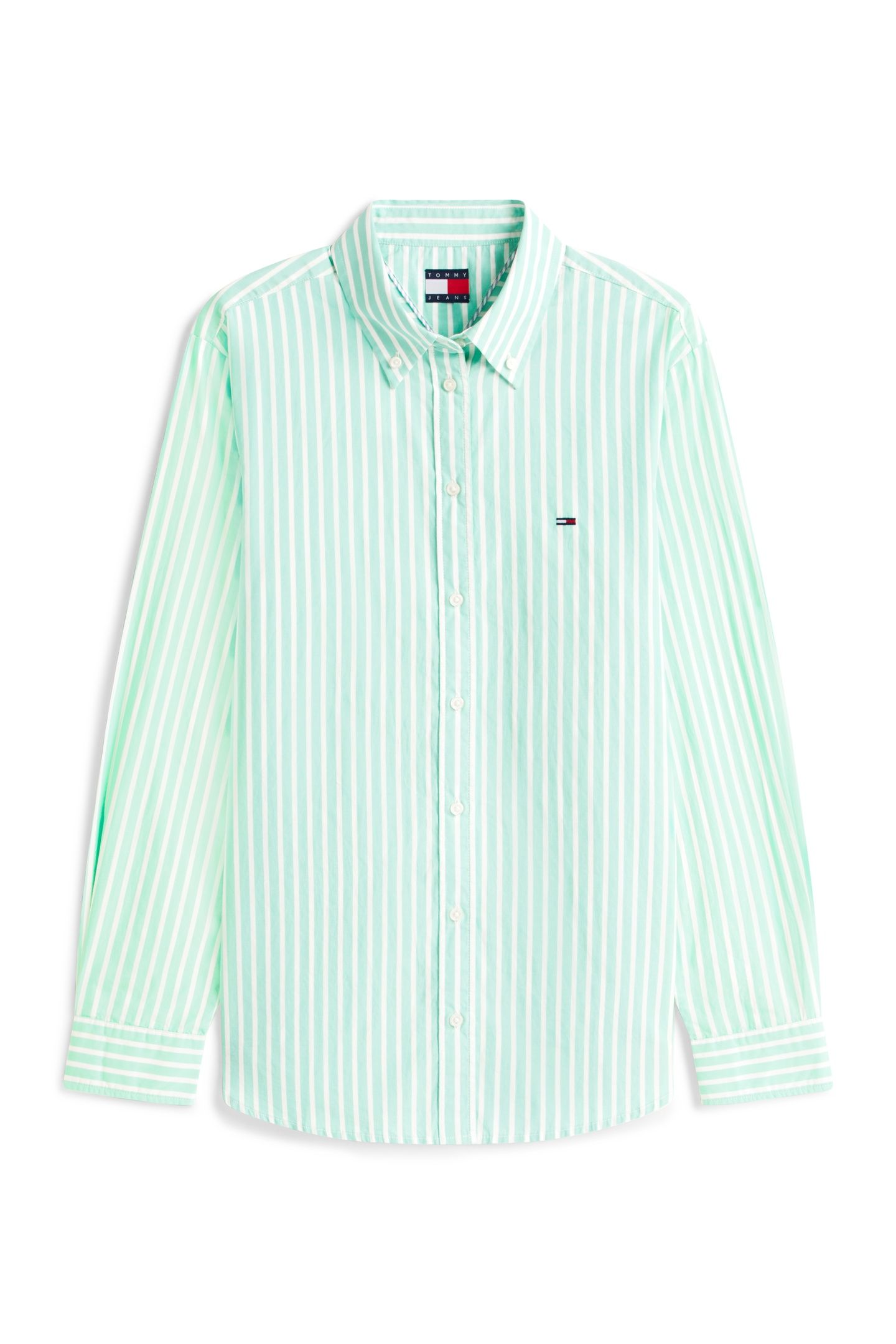 REGULAR POPLIN SHIRT TROPICAL TIDE/STRIPE 4