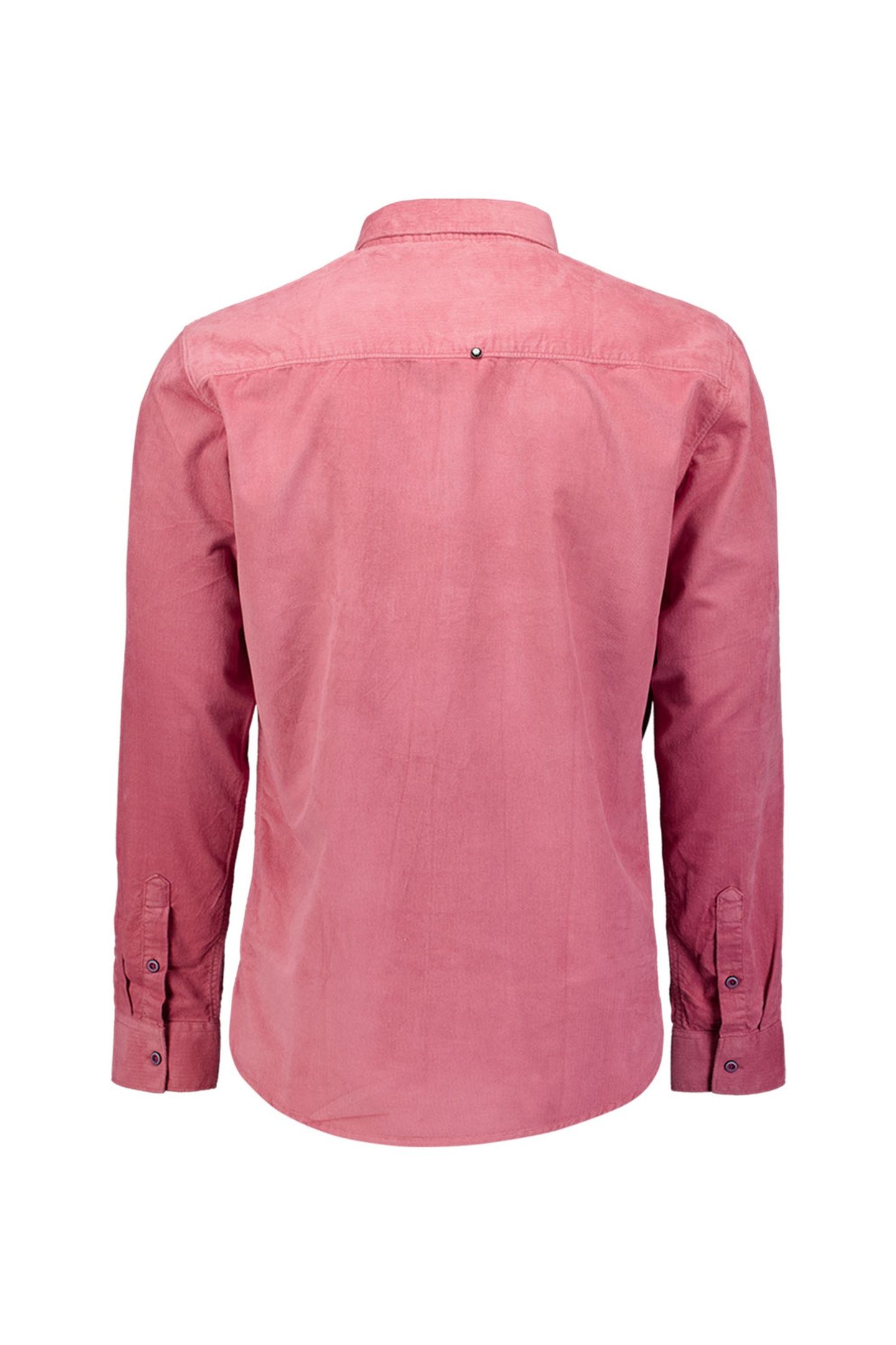 SHIRT HERRINGBONE FINE CORDUROY OLD PINK 5