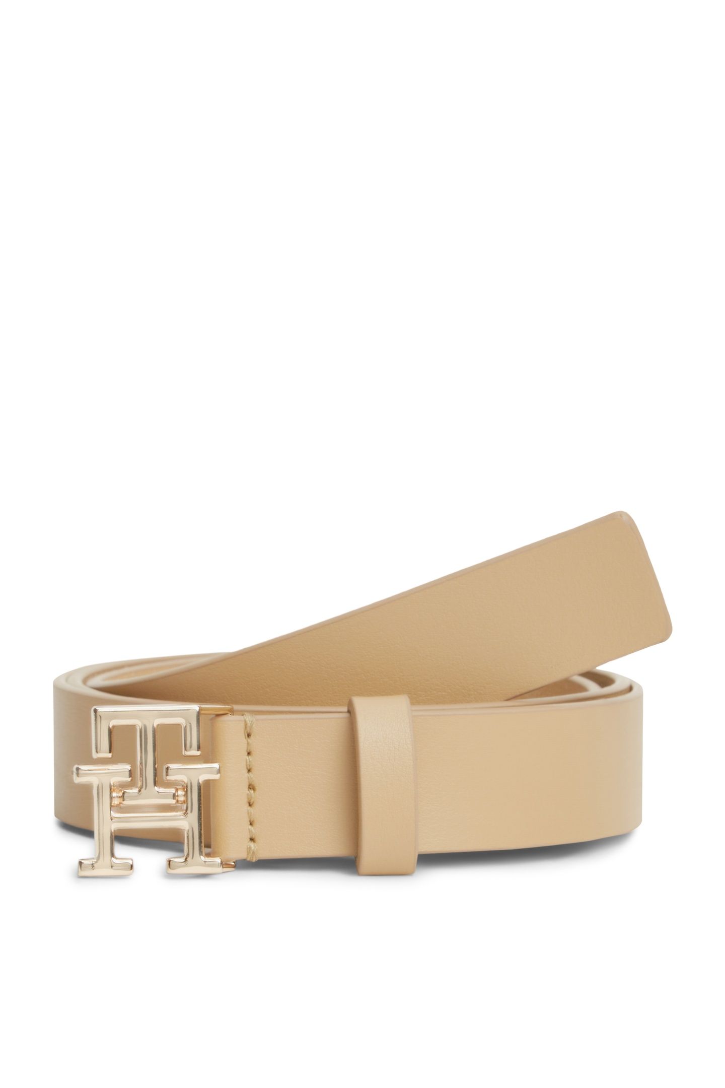 TH LOGO 2.5 BELT CLASSIC KHAKI 2