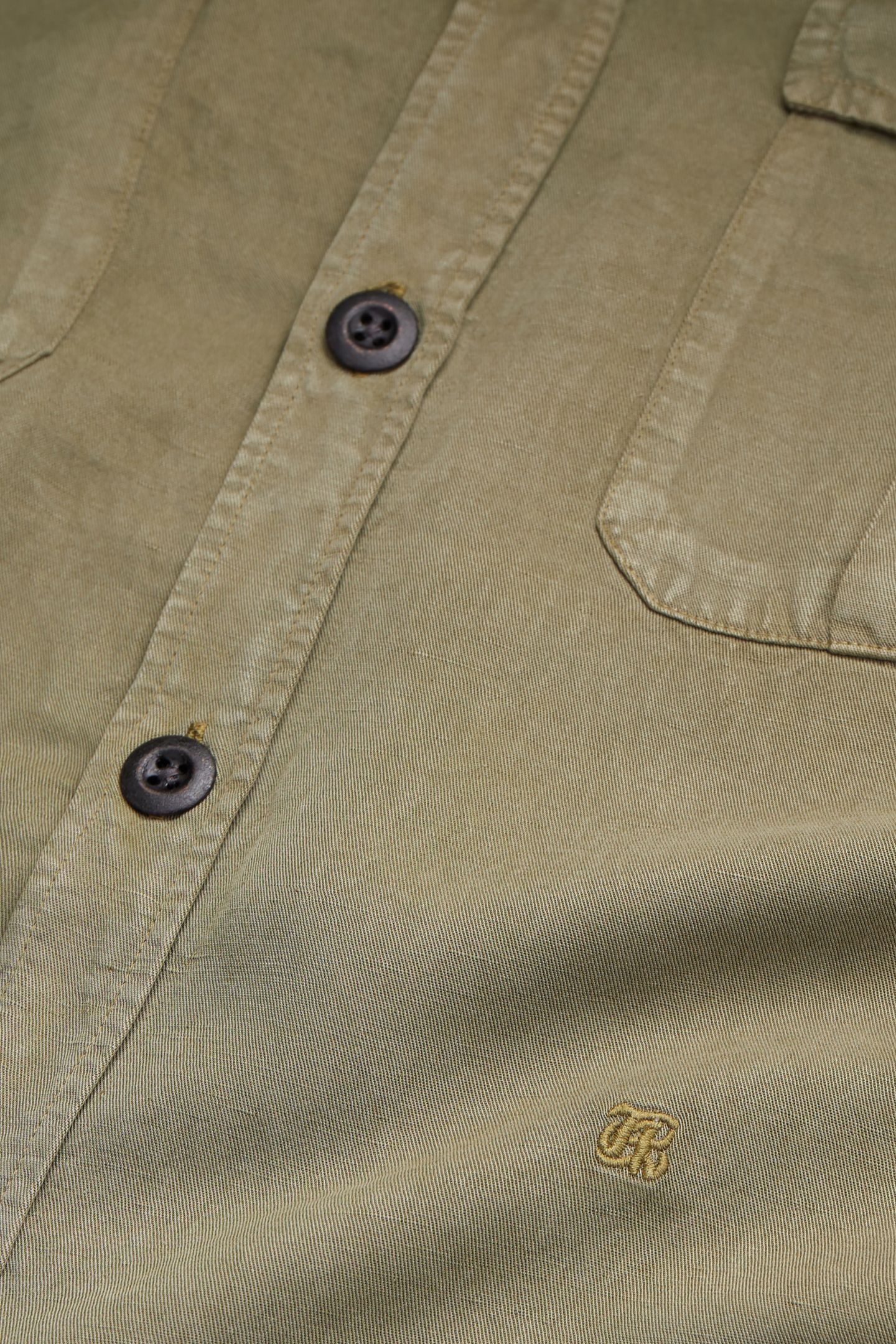 MILITARY SHIRT WITH PATCH POCKETS KAKI 6