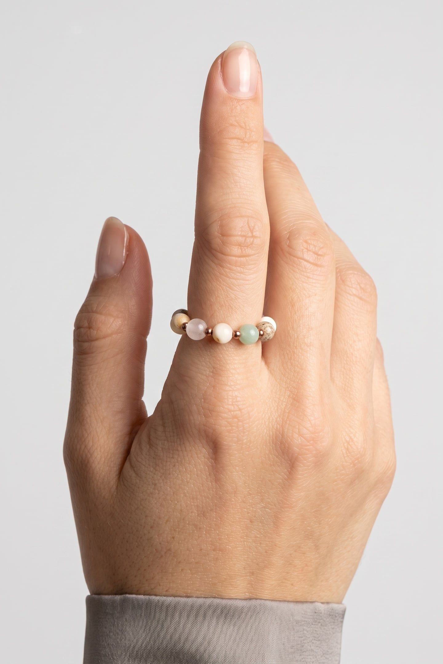 ISLAND DAWN RING ROSEGOLD / M/L 1