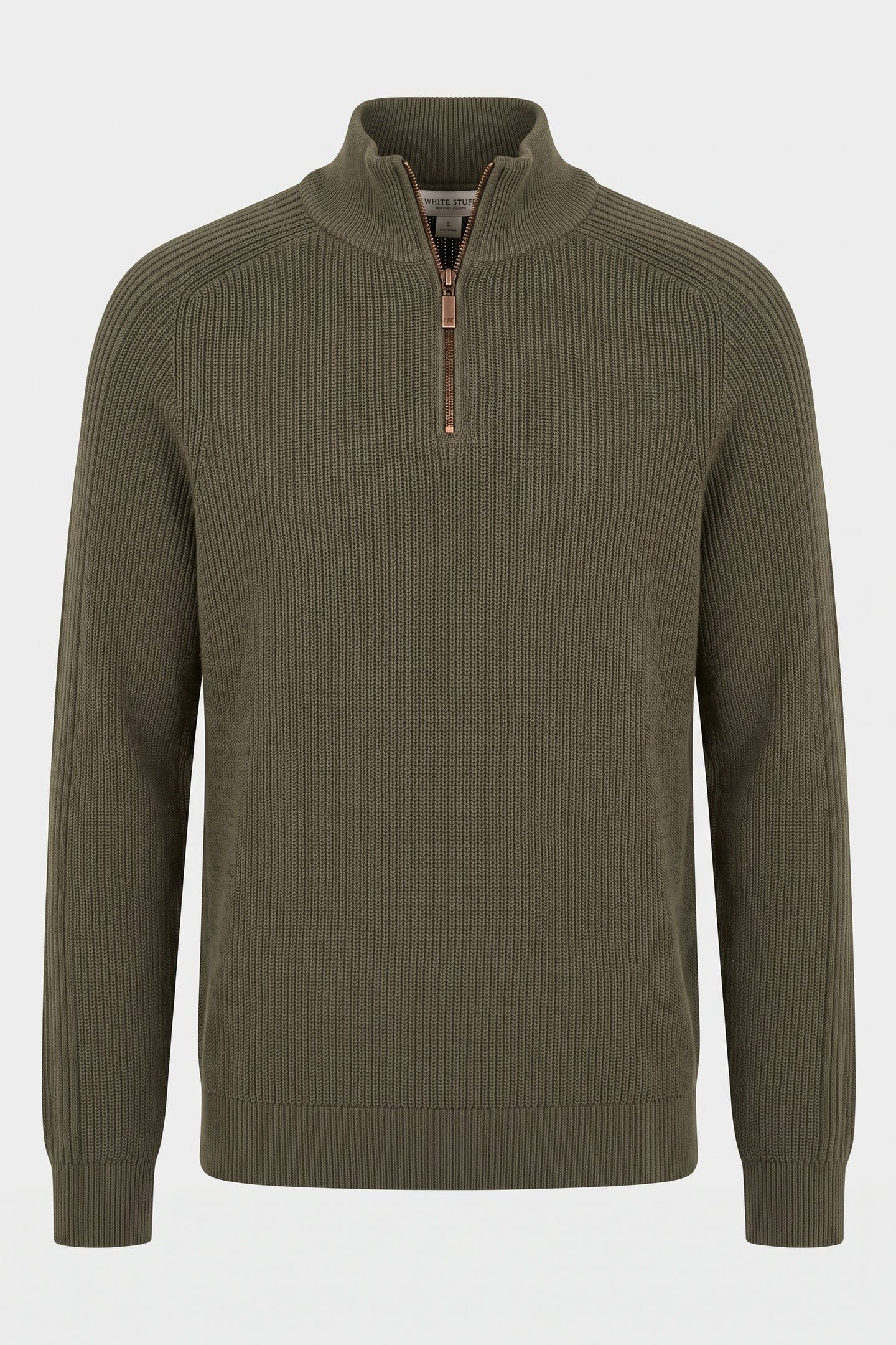 PENTIRE HALF ZIP KHAKI GREEN 3