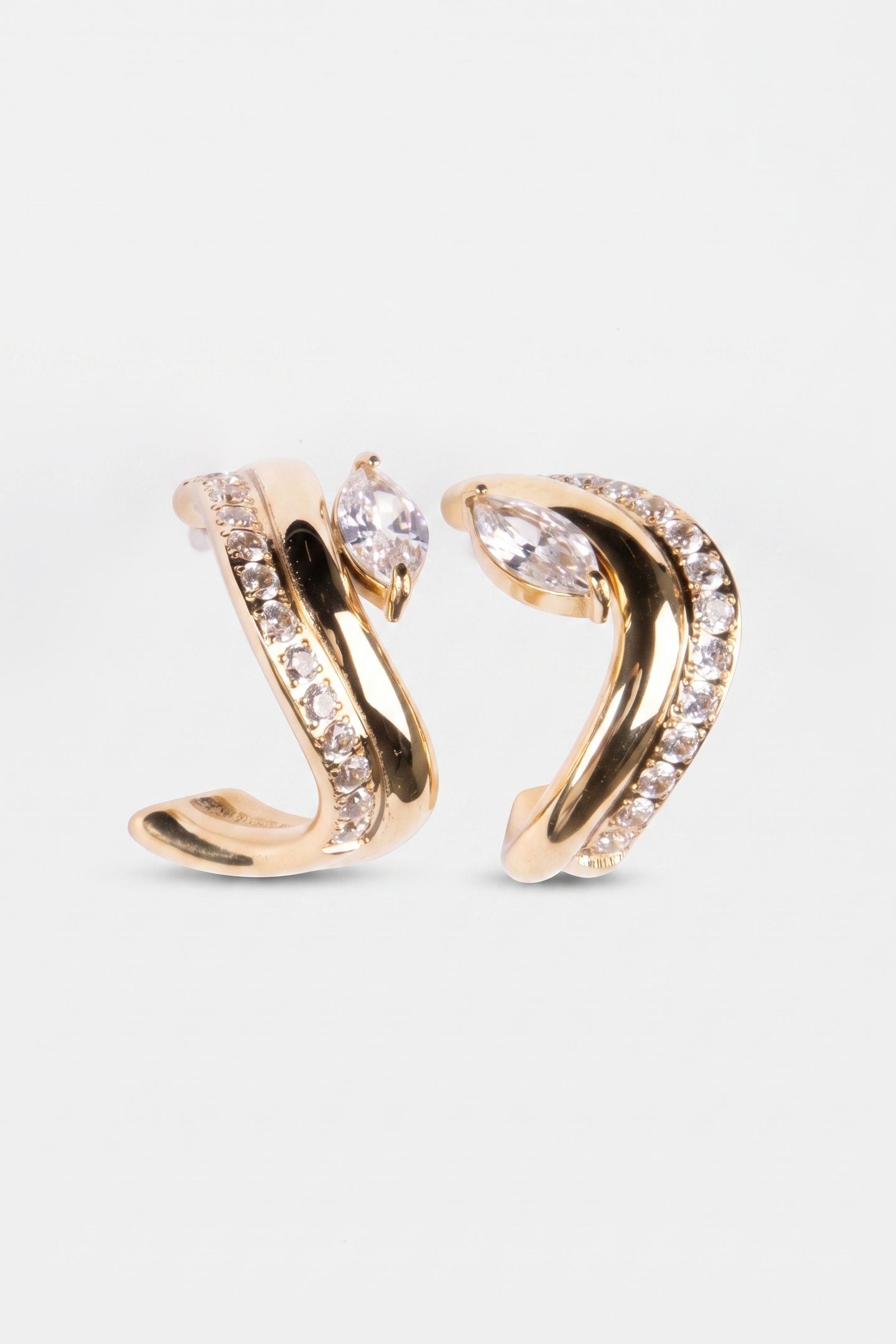 LUMI TRIO OHRRINGE GOLD 3