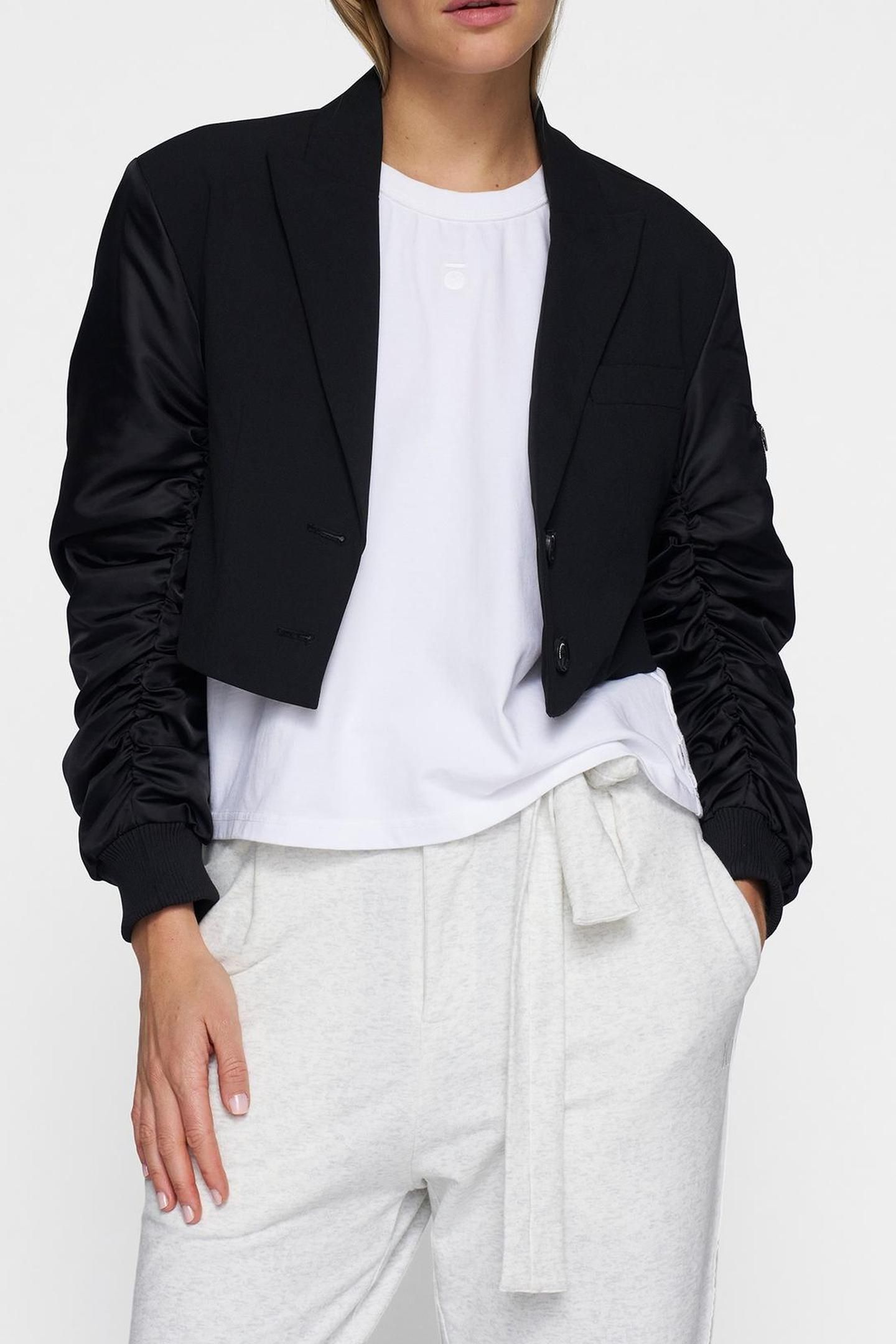 BOMBER BLAZER BLACK 3