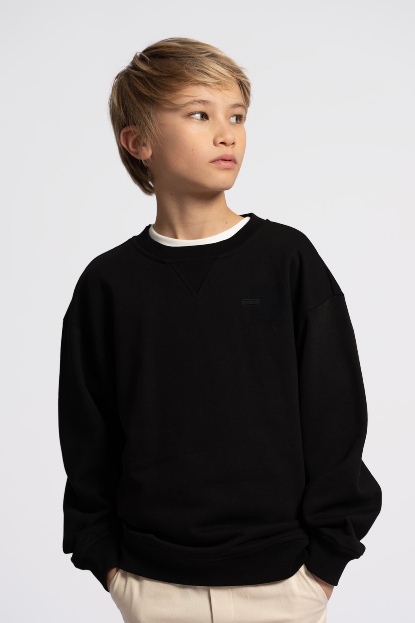 HERO OVERSIZED SWEATSHIRT BLACK 1