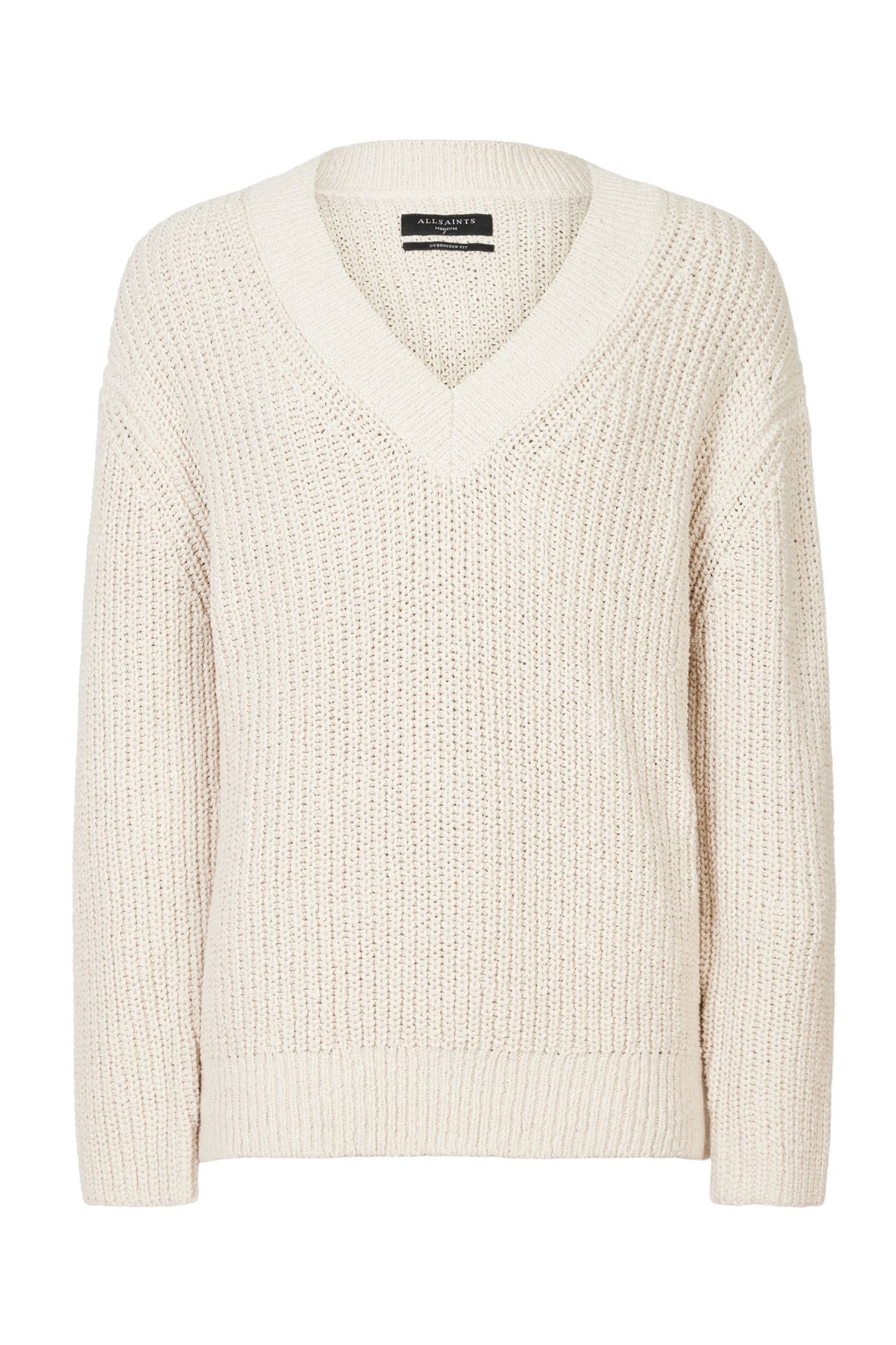 BAYLER V-NECK PUTTY WHITE 7