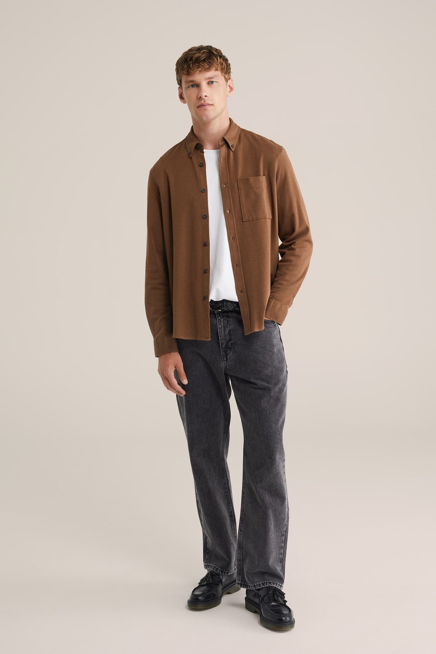 SHIRT LIGHT BROWN 2
