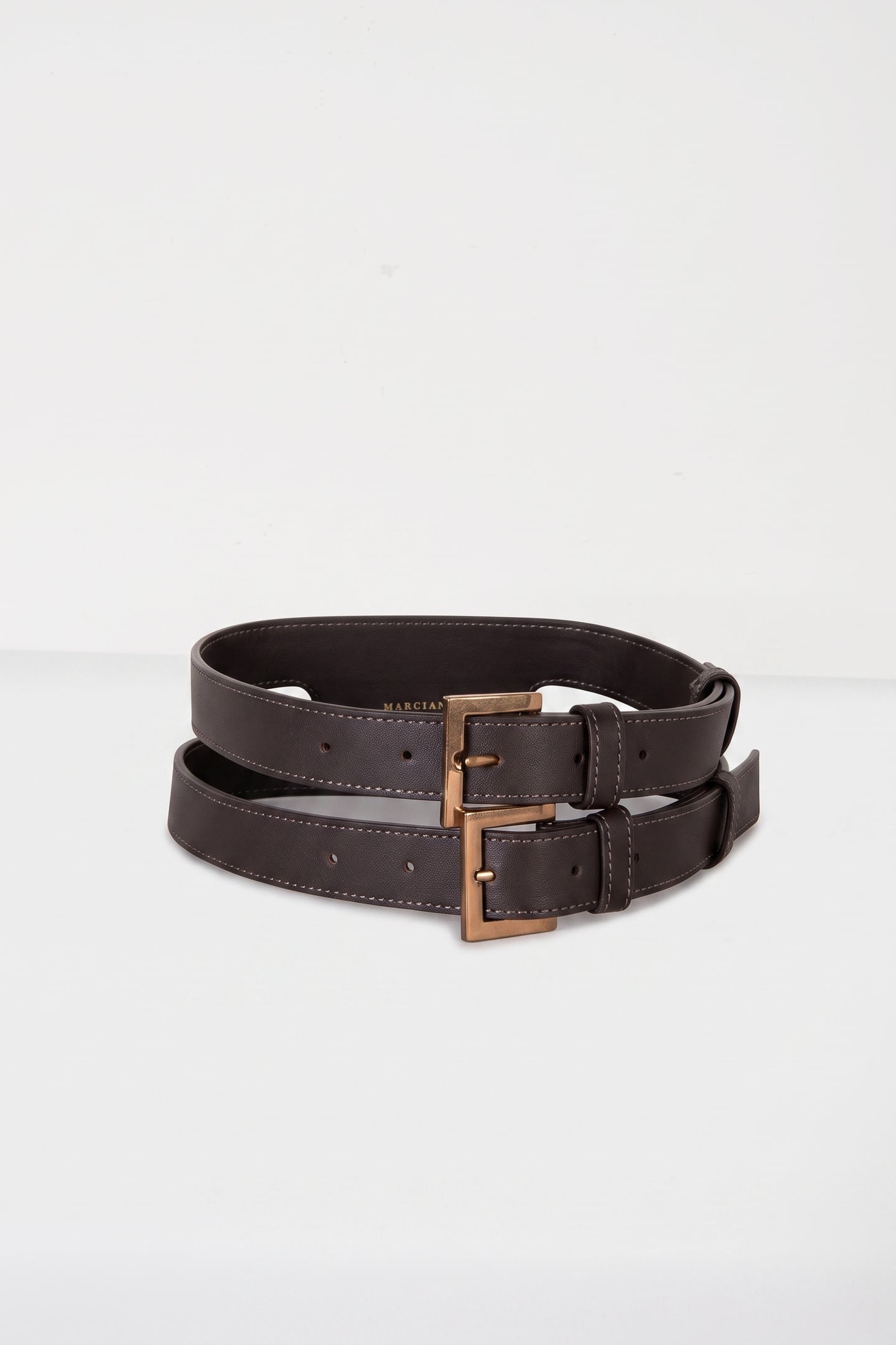 HIGH WAIST BELT CHOCOLATE BROWNIE 3