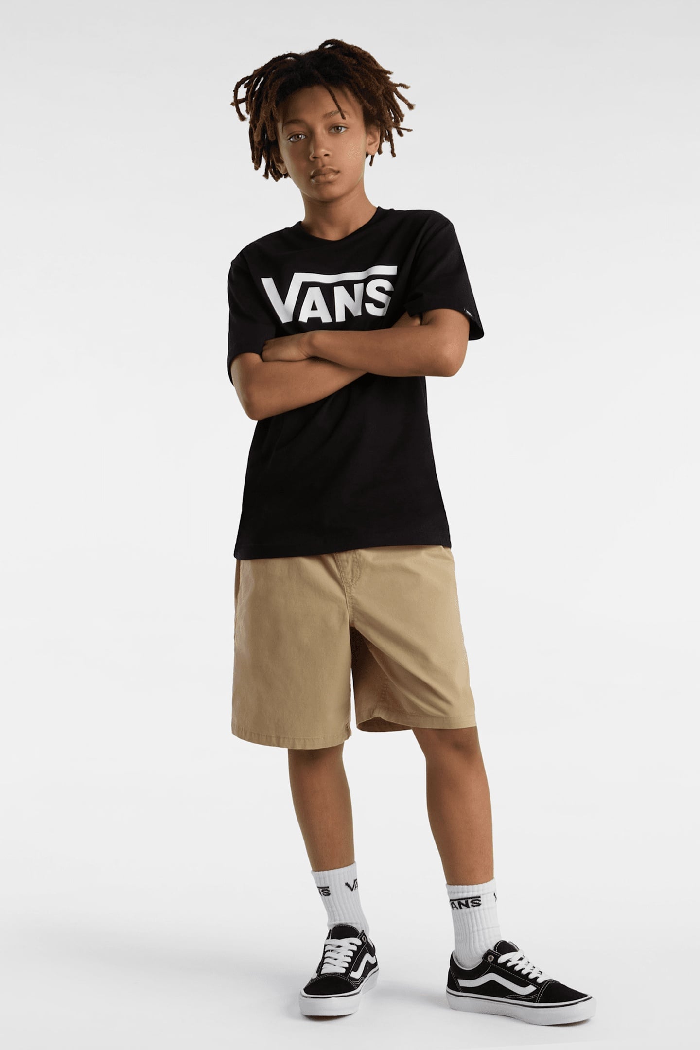 BOYS VANS CLASSIC BLACK 1