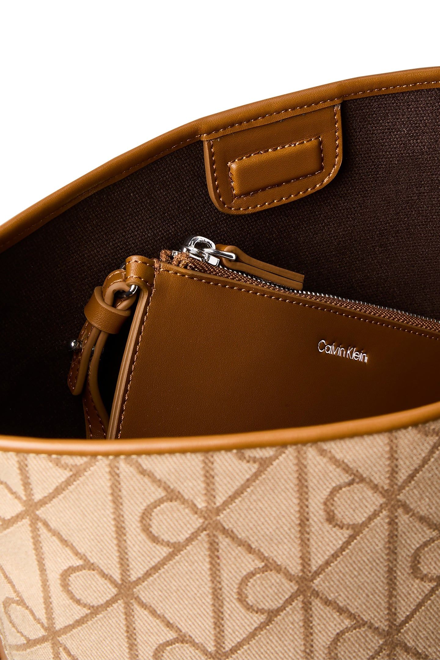 EMBLEM ALL-OVER PRINT JACQUARD BAG CORNSTALK 3